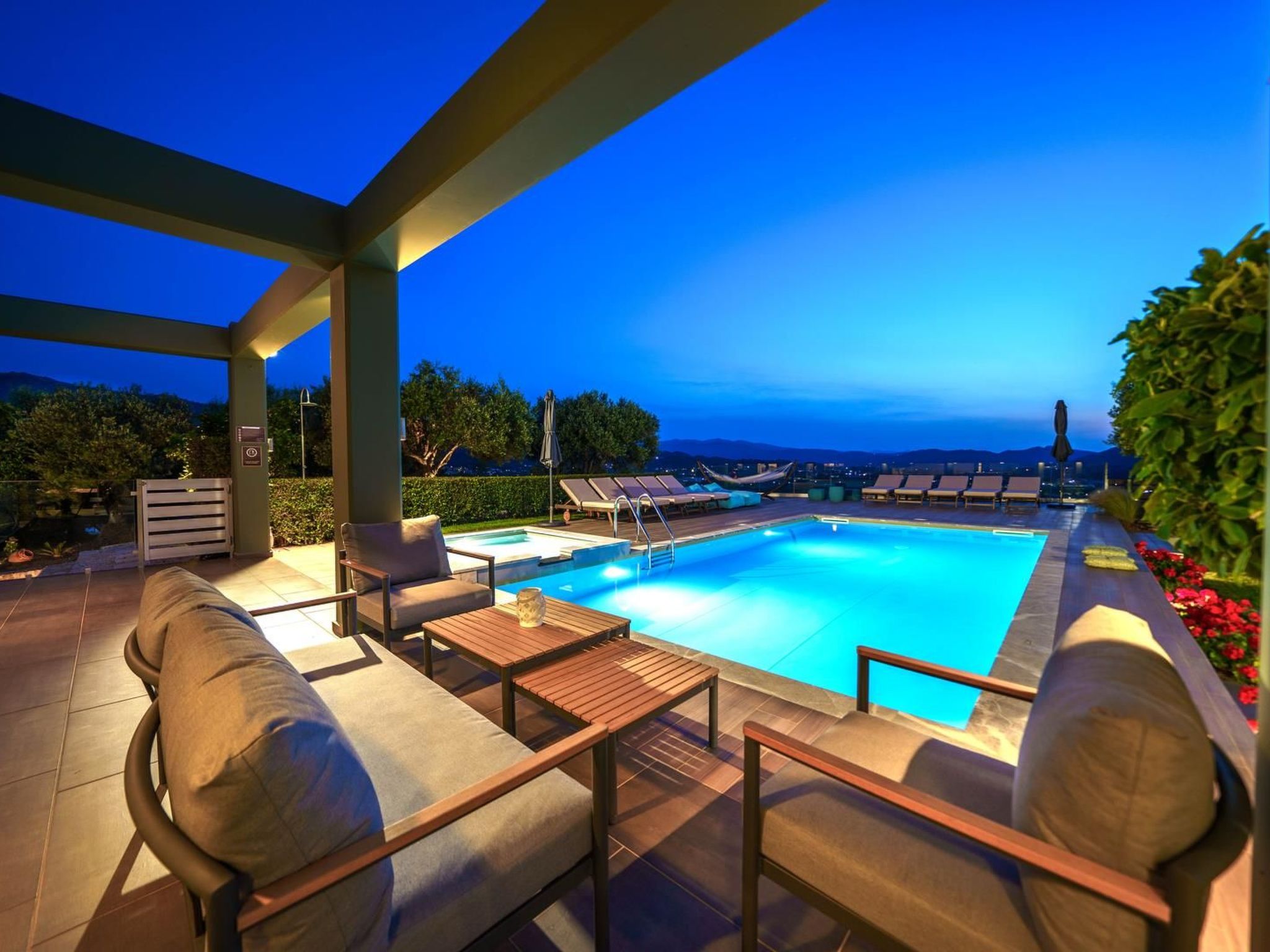 Luxus-Villa Freier beheizter Pool Atemberaubende Aussicht Kreta-Binnen