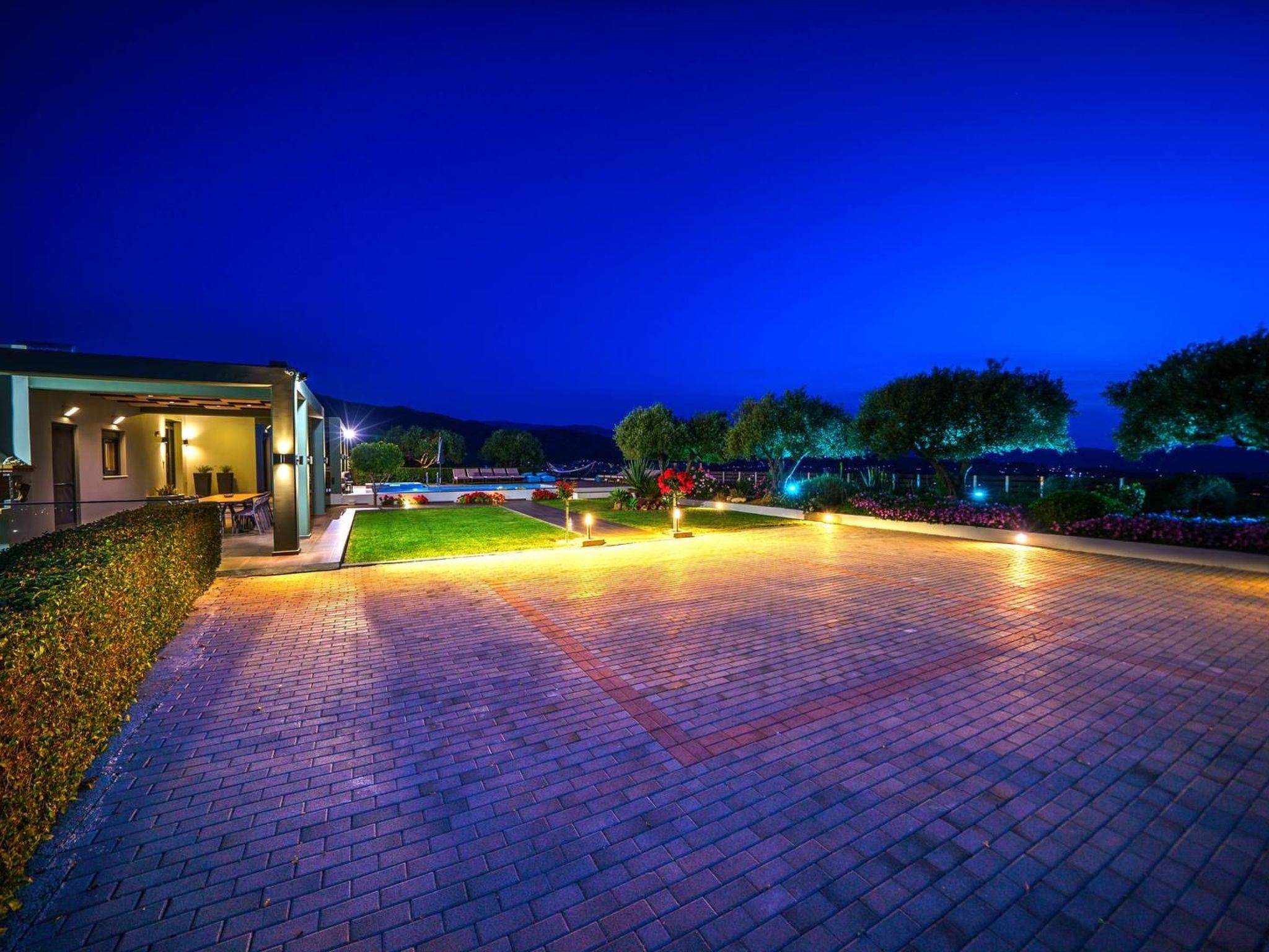 Luxus-Villa Freier beheizter Pool Atemberaubende Aussicht Kreta-Binnen