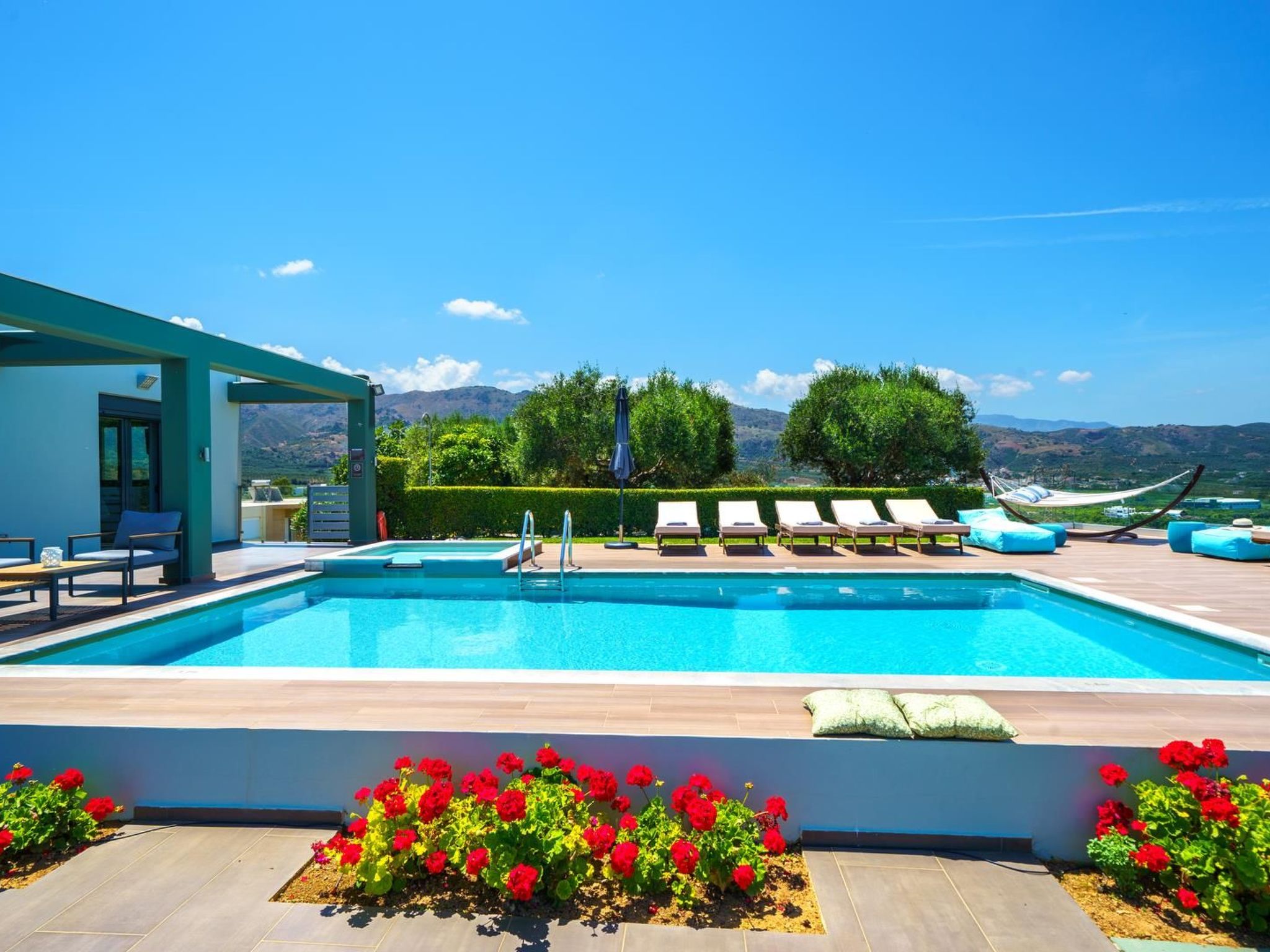 Luxus-Villa Freier beheizter Pool Atemberaubende Aussicht Kreta-Binnen