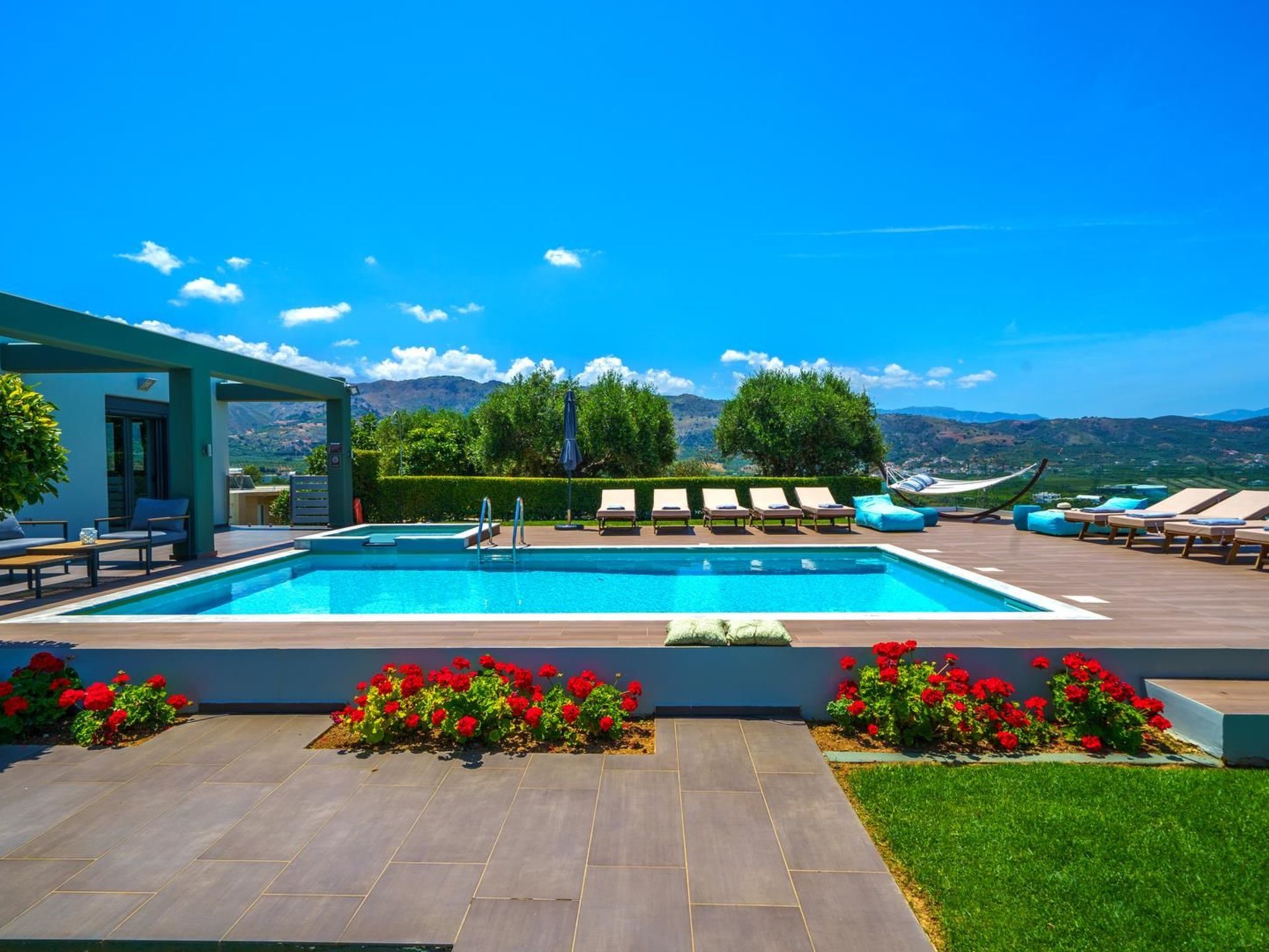 Luxus-Villa Freier beheizter Pool Atemberaubende Aussicht Kreta-Binnen