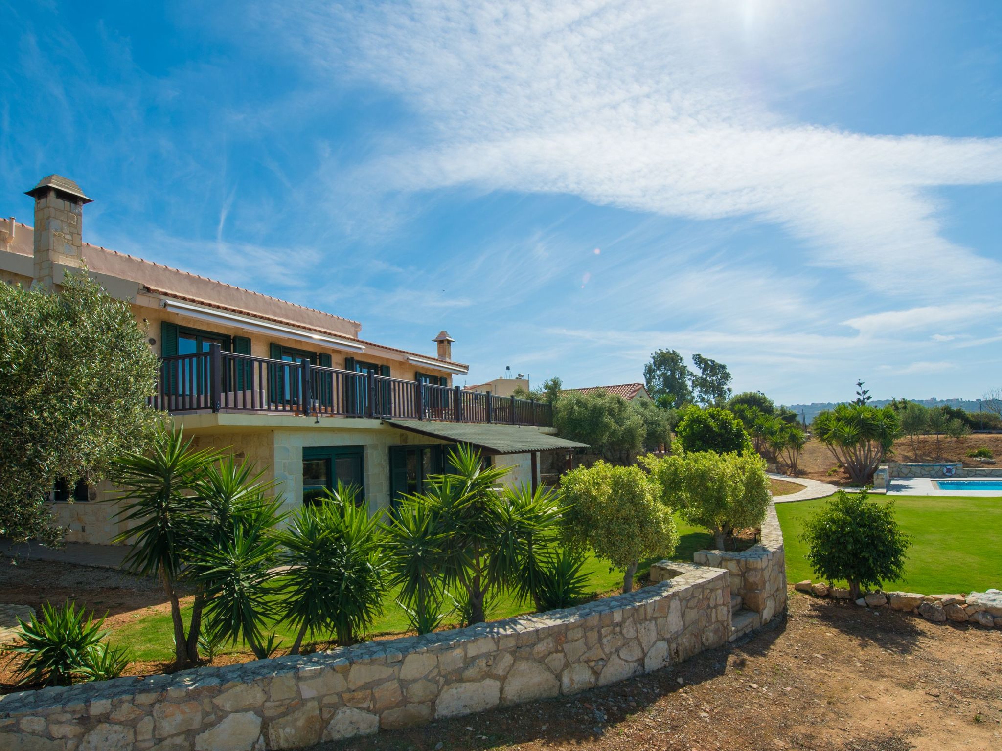 Villa Mathea - Kreta - Große Luxusvilla mit privatem Pool - Zentrale aber ruhig-Image-tags.info