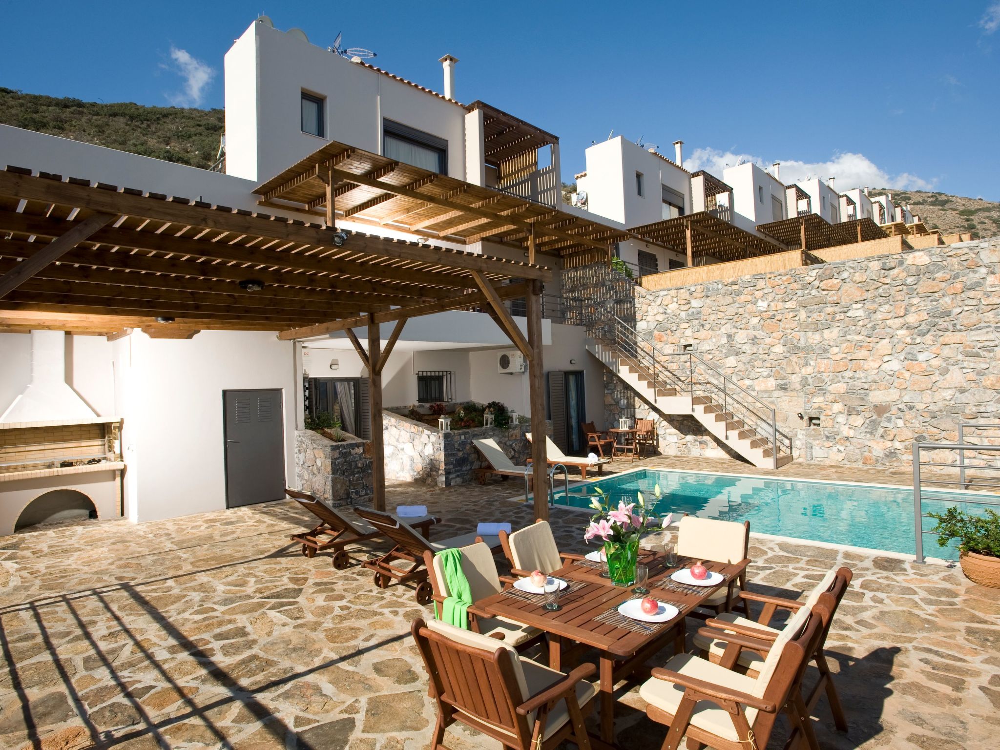 Mit Privatpool für 4 Personen  + 2 Kinder ca. 92 m&sup2; in Elounda, Kreta (Ost-Binnen
