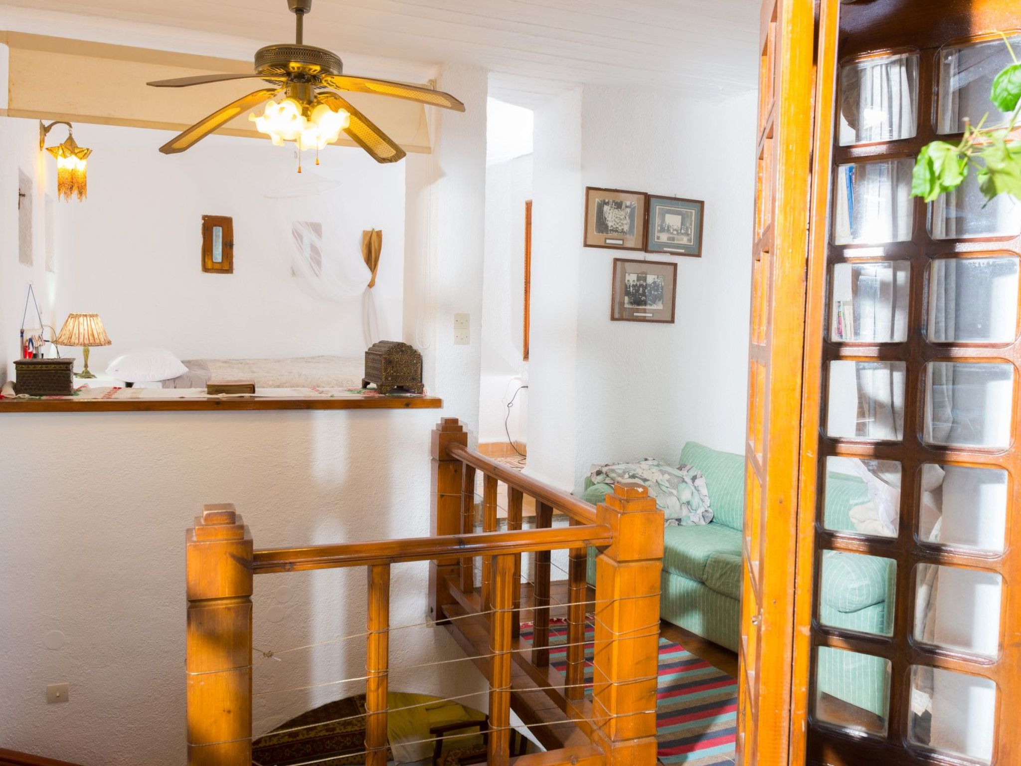 Meerblick-Ferienhaus Argyro in Mavrikiano.-Binnen