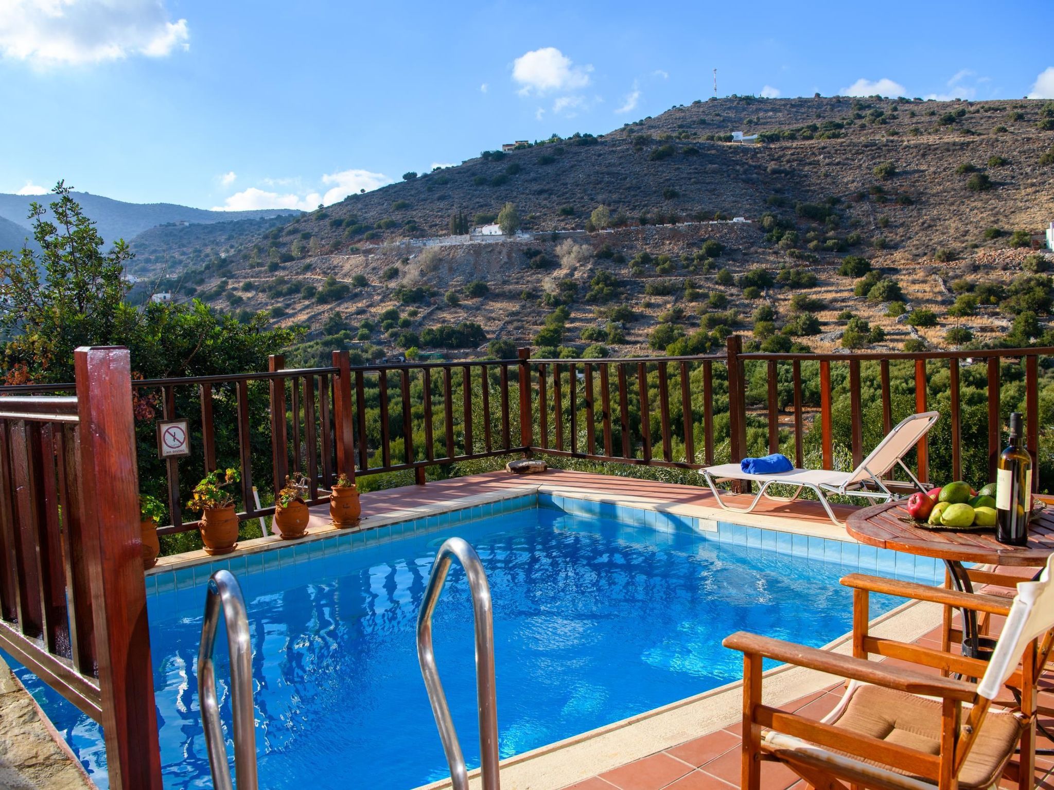 Steinhaus Erato Privater Pool Landschaftliche Kretische Ansichten-Binnen