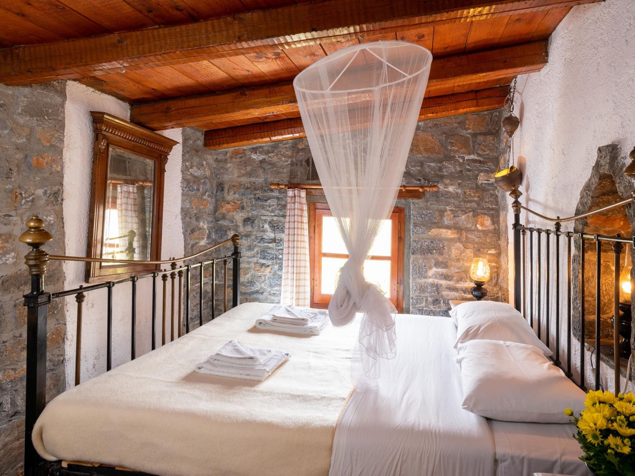 Steinhaus Erato Privater Pool Landschaftliche Kretische Ansichten-Binnen