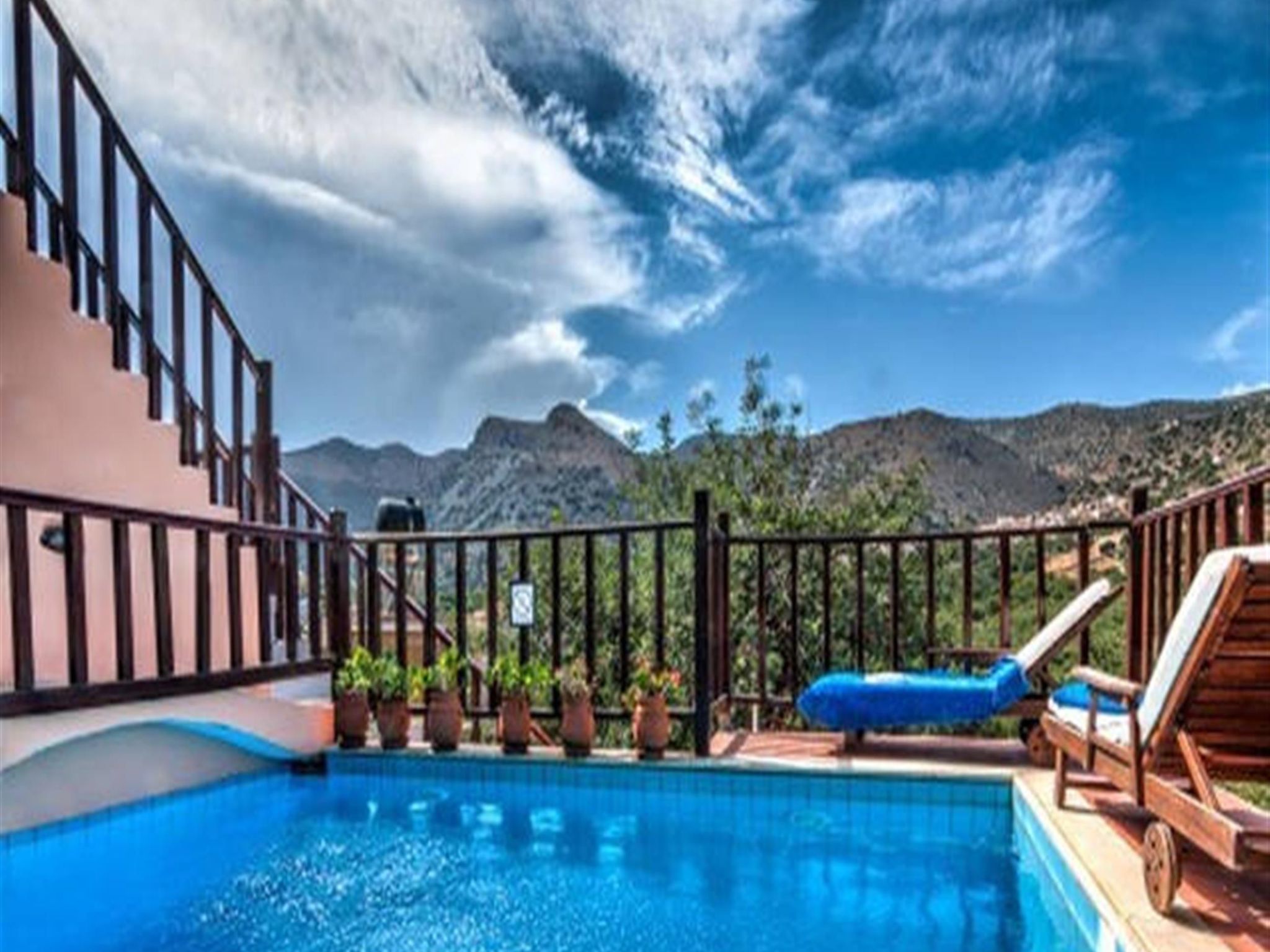 Steinhaus Erato Privater Pool Landschaftliche Kretische Ansichten-Binnen