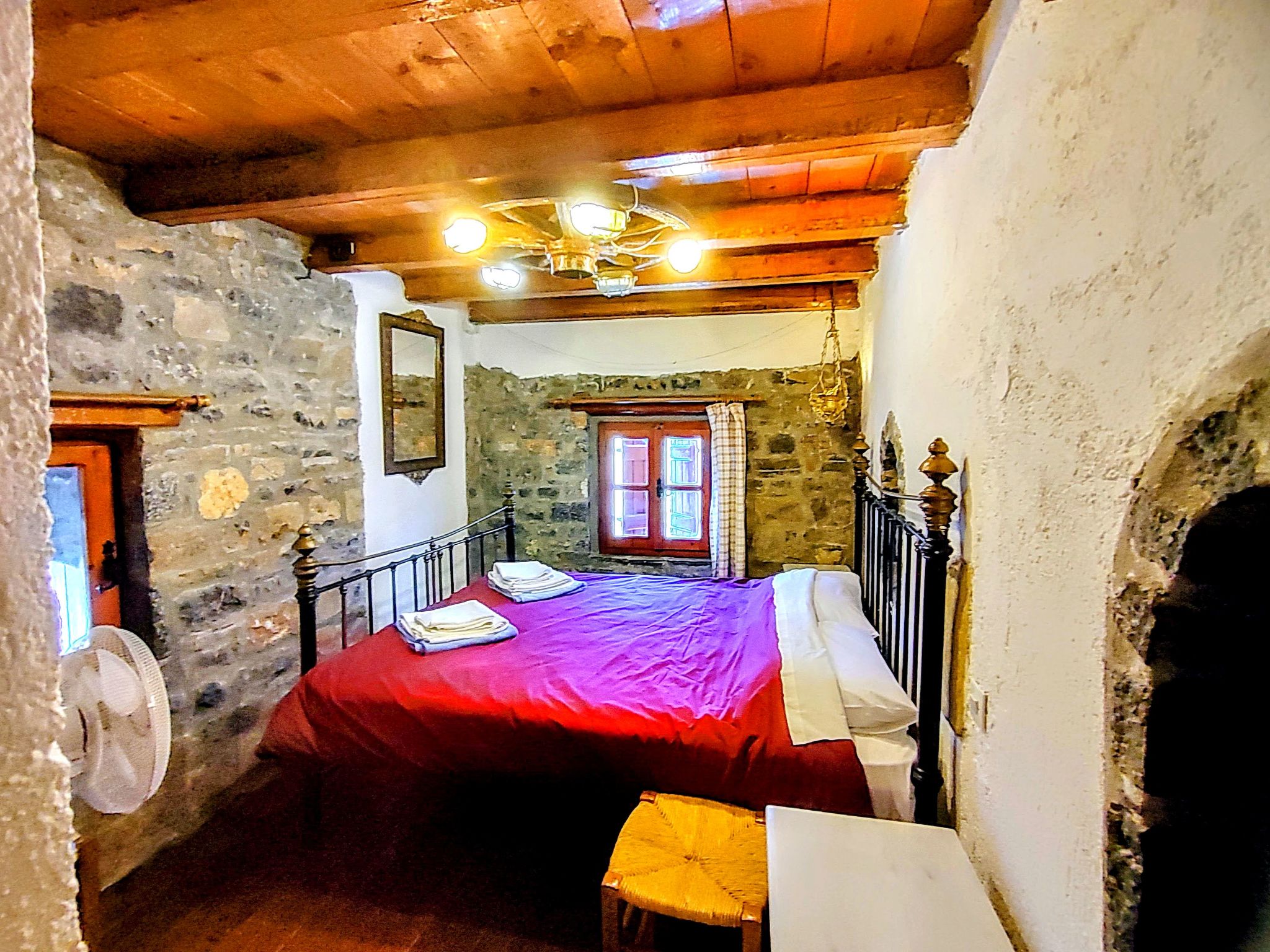 Authentisches kretisches Steinhaus Clio mit Aussicht-Binnen