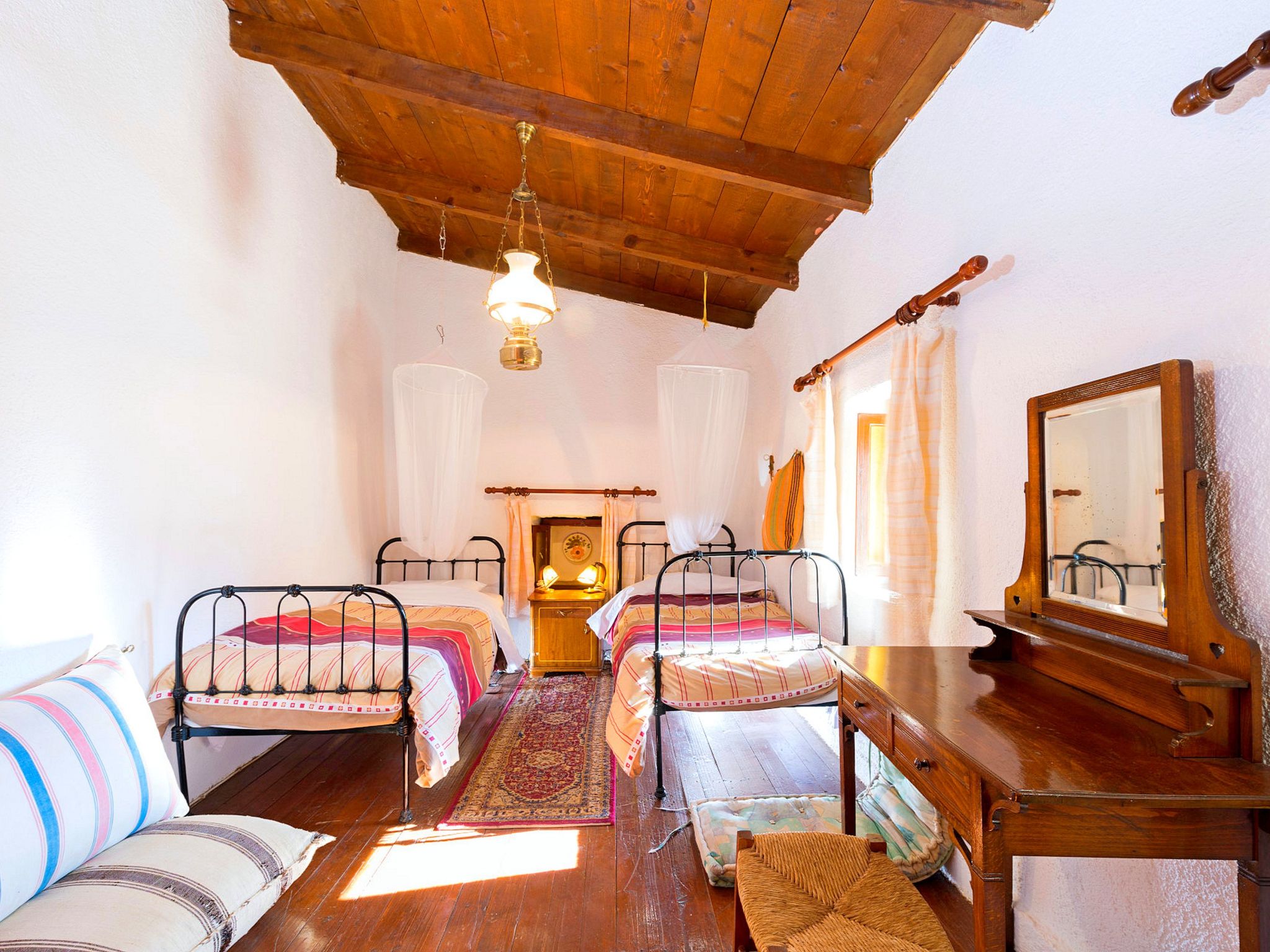 Authentisches Kreta Elounda Haus mit Meerblick Margarita-Binnen