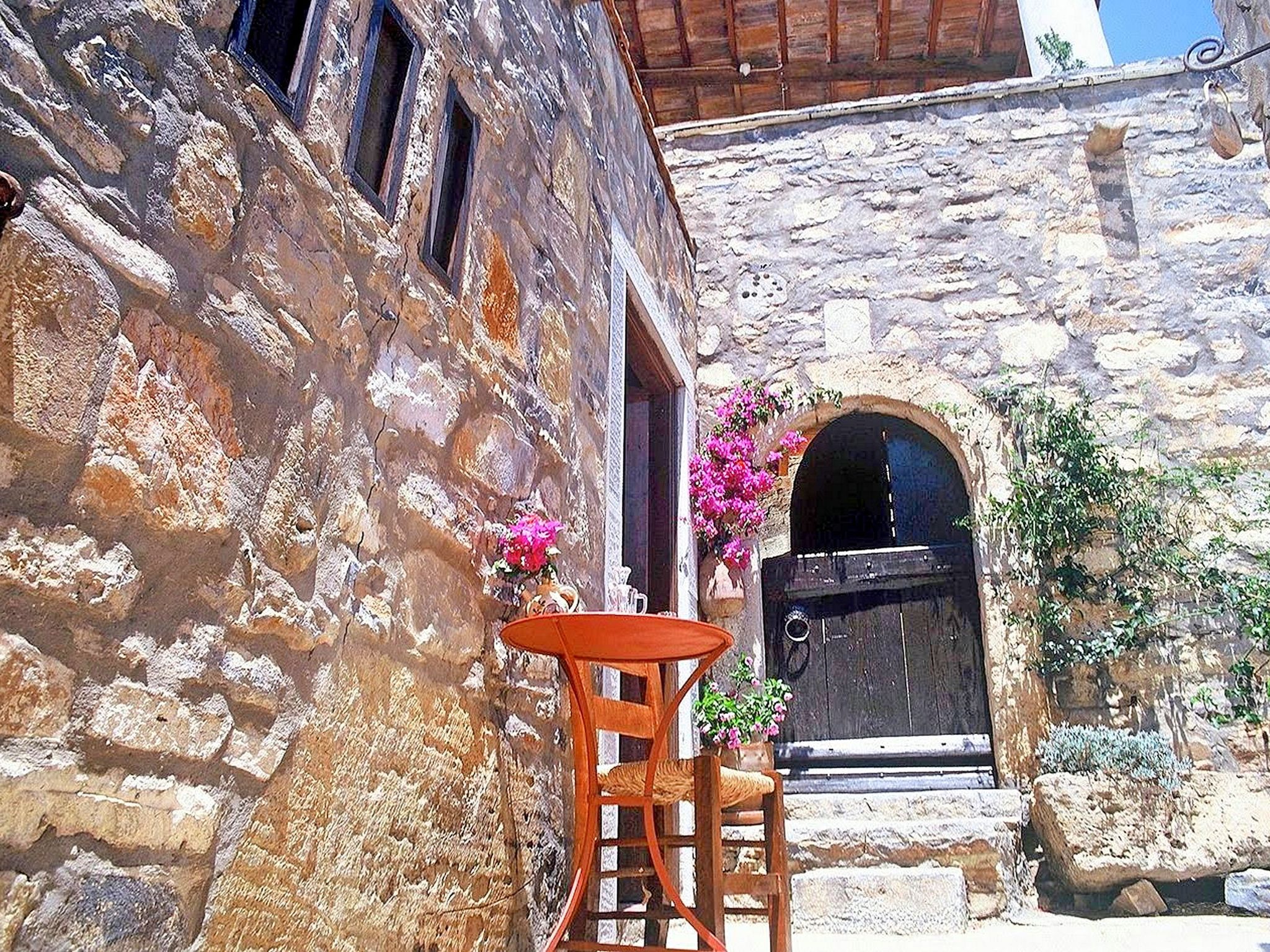 Authentisches Kreta Elounda Haus mit Meerblick Margarita-Binnen