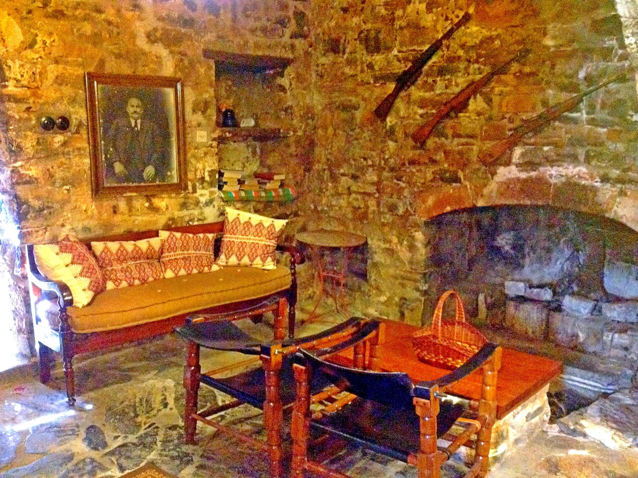 Authentisches Kreta Elounda Haus mit Meerblick Margarita-Binnen