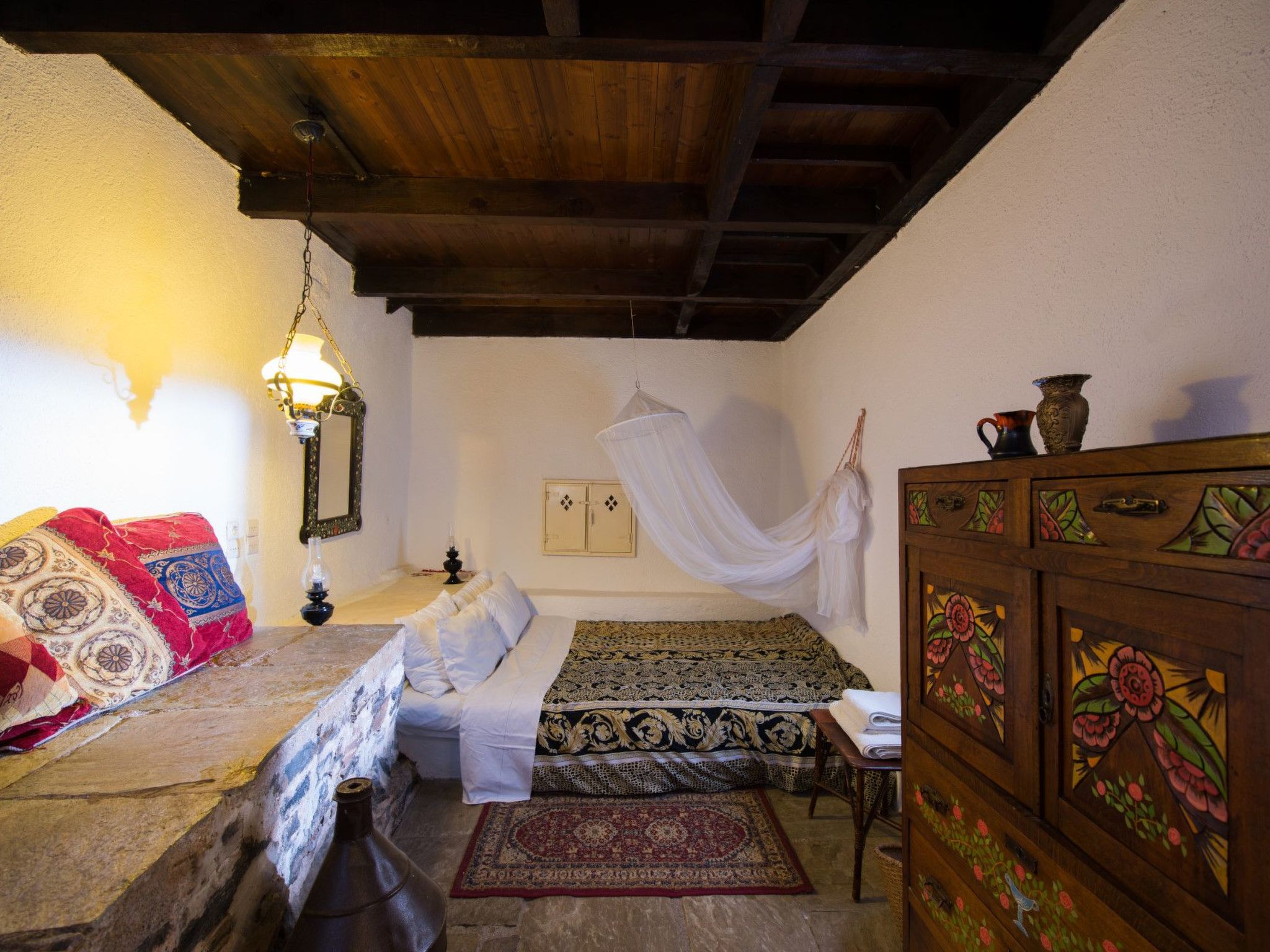 Authentisches Kreta Elounda Haus mit Meerblick Margarita-Binnen