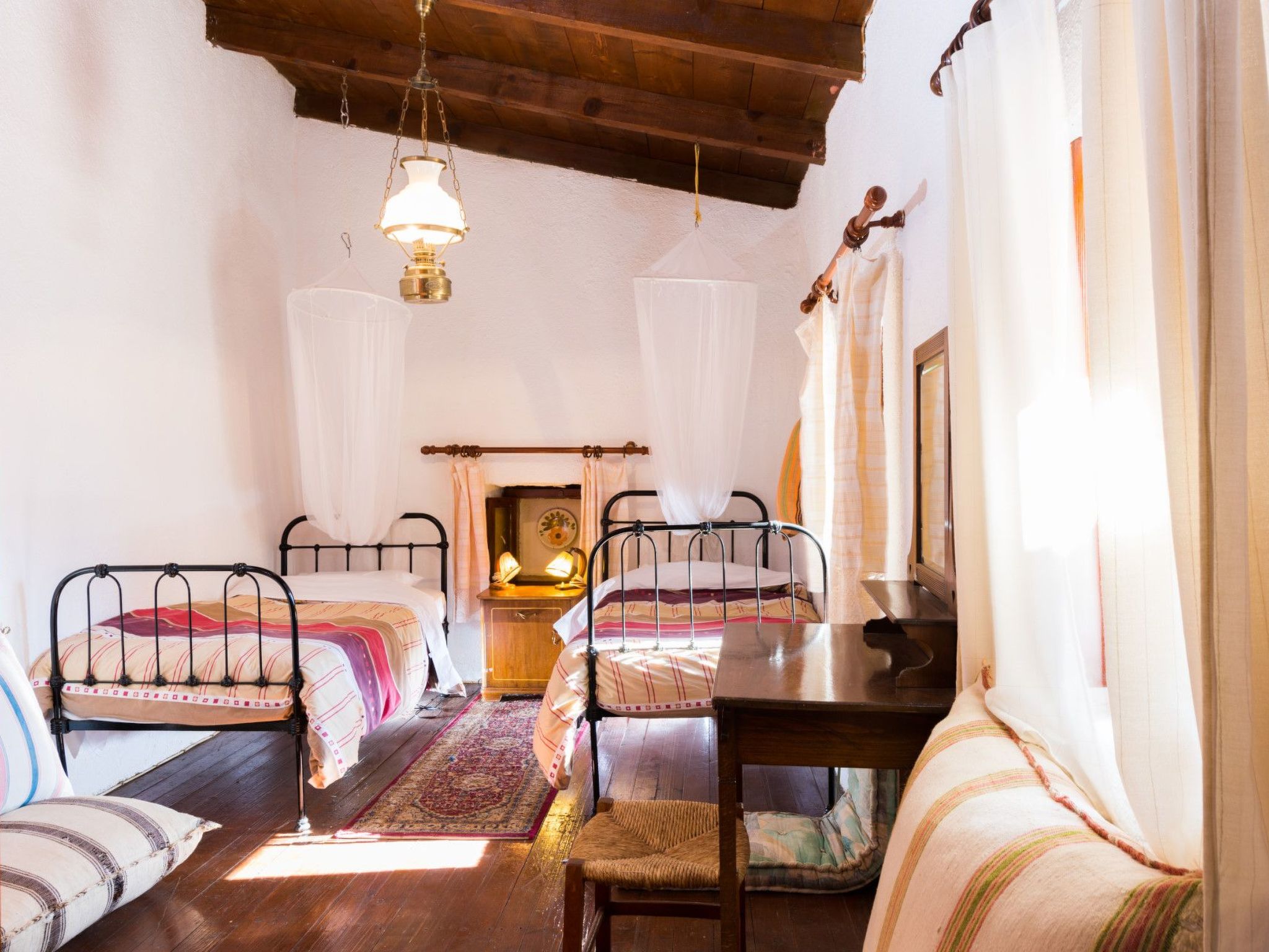 Authentisches Kreta Elounda Haus mit Meerblick Margarita-Binnen