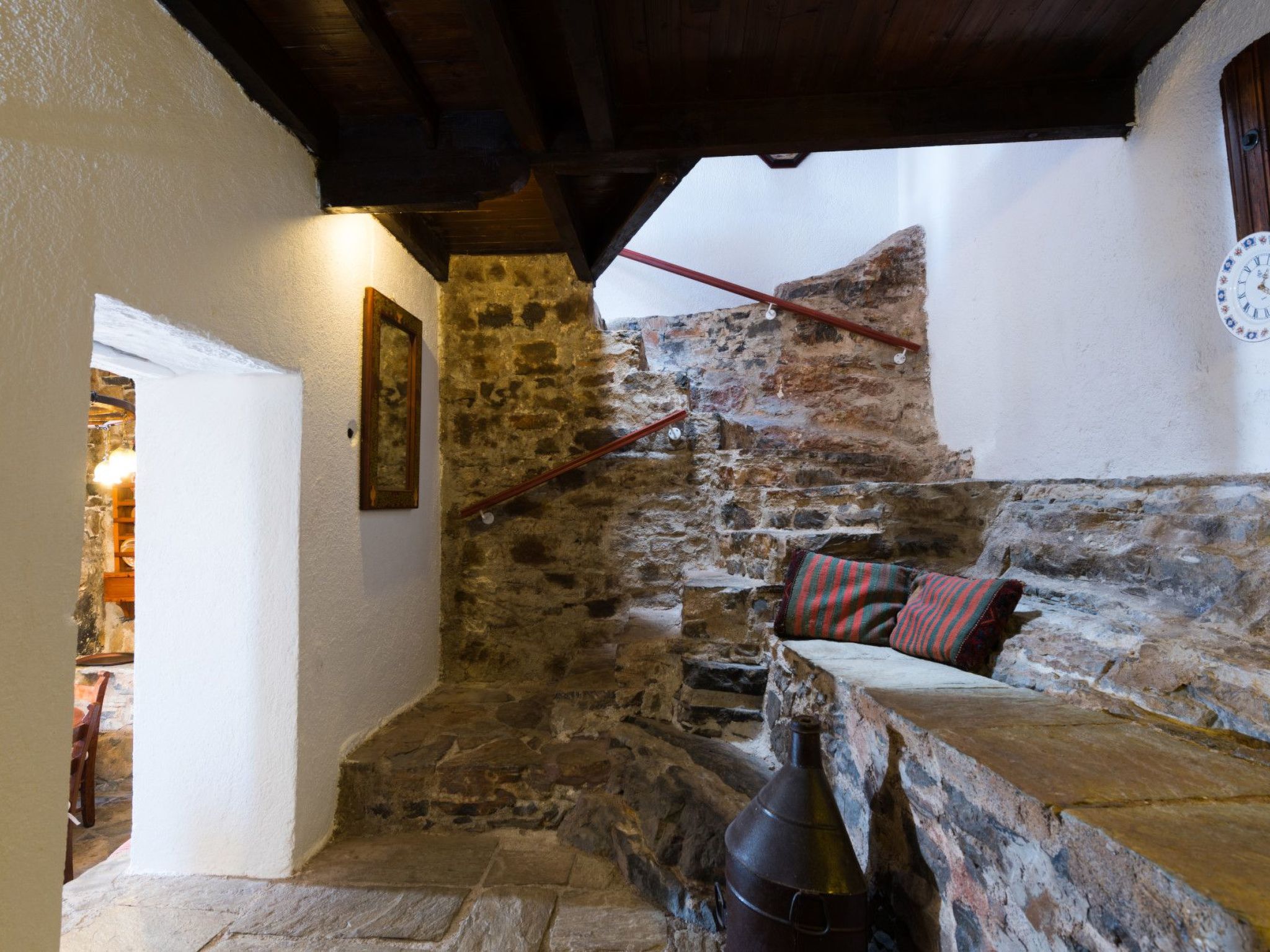 Authentisches Kreta Elounda Haus mit Meerblick Margarita-Binnen