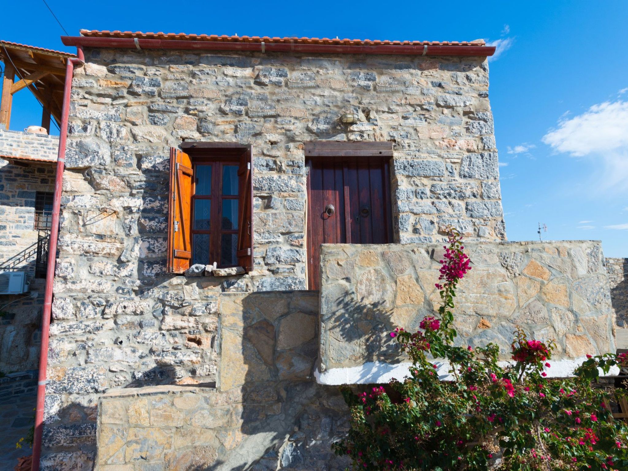 Leonidas Traditionelles kretisches Haus mit Meerblick-Binnen
