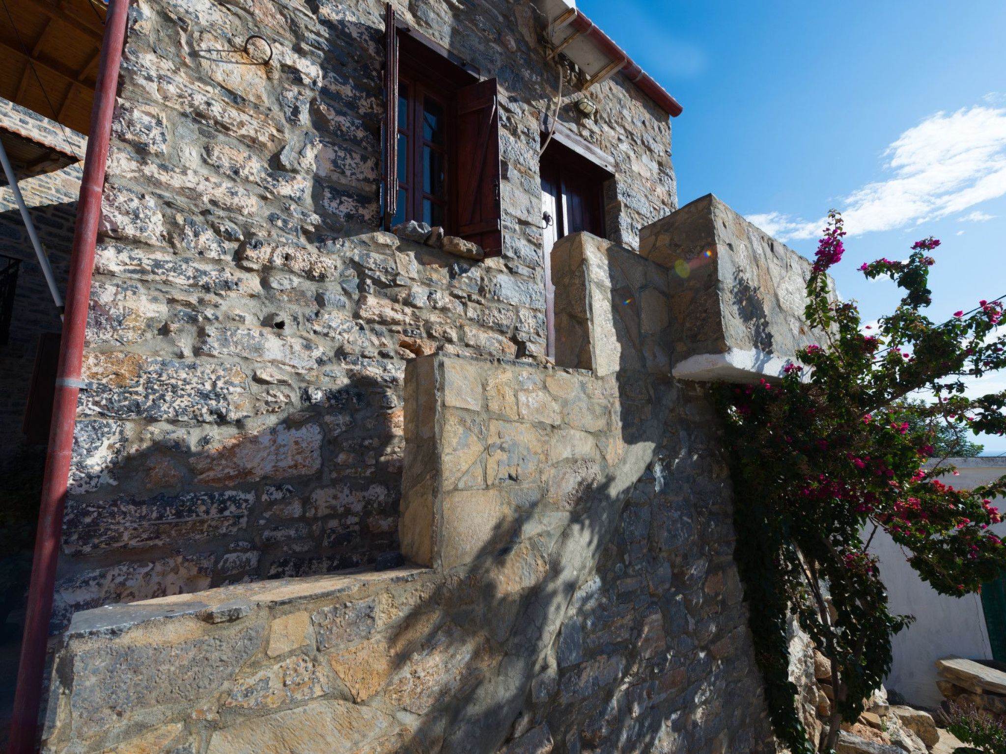 Leonidas Traditionelles kretisches Haus mit Meerblick-Binnen