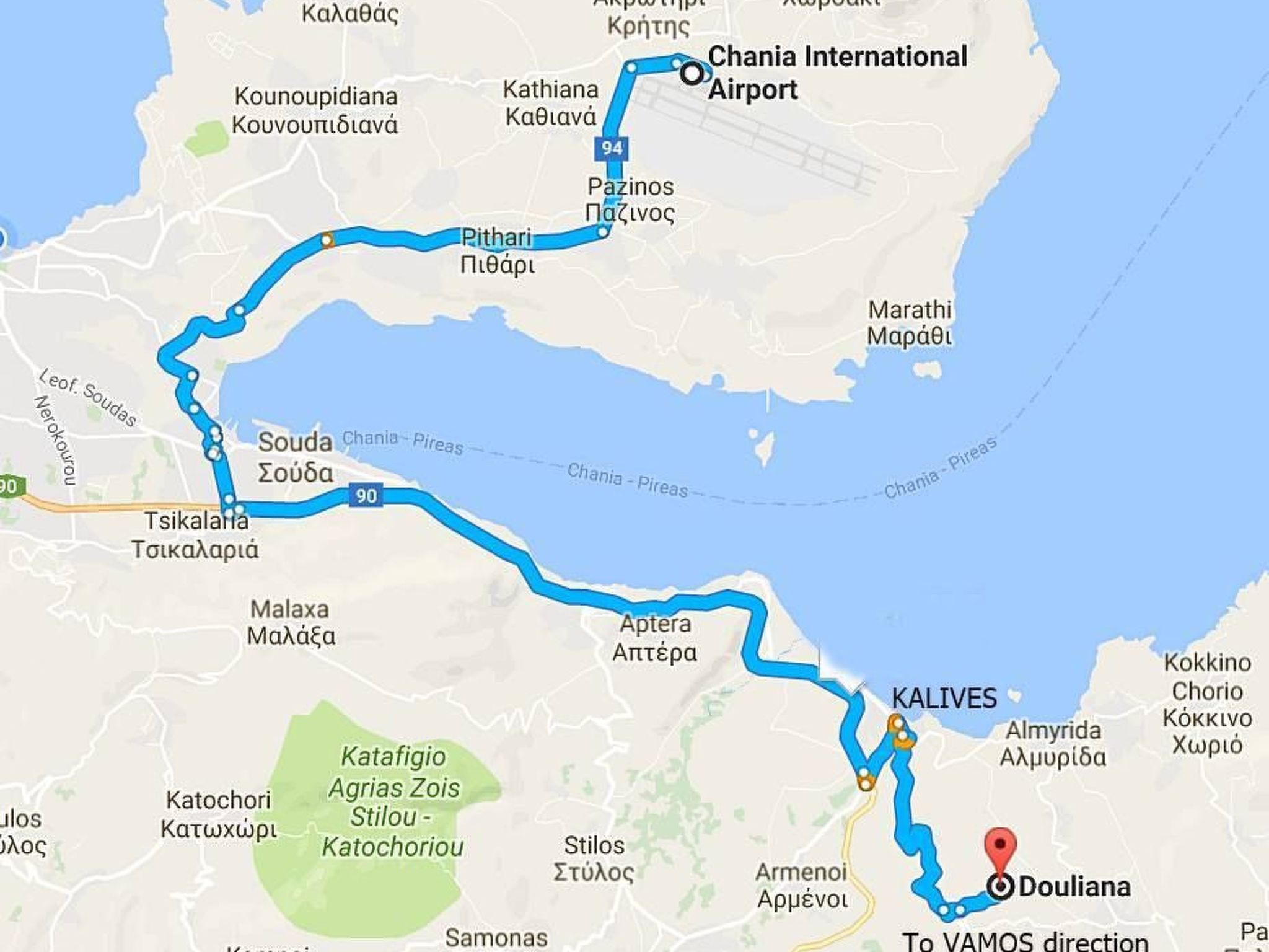 Gruppenunterkunft auf Kreta - separate Häuser-Binnen