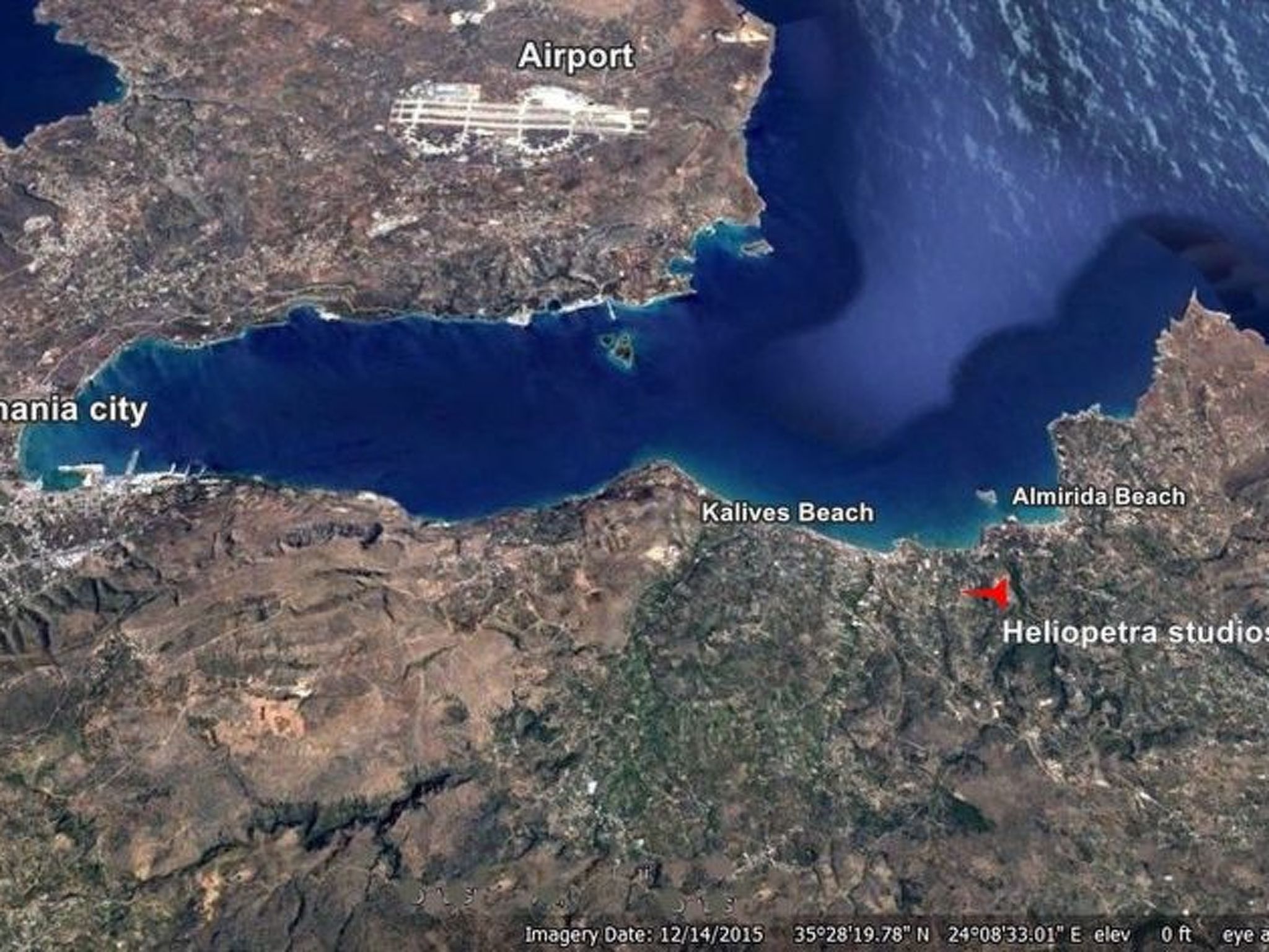 Gruppenunterkunft auf Kreta - separate Häuser-Binnen