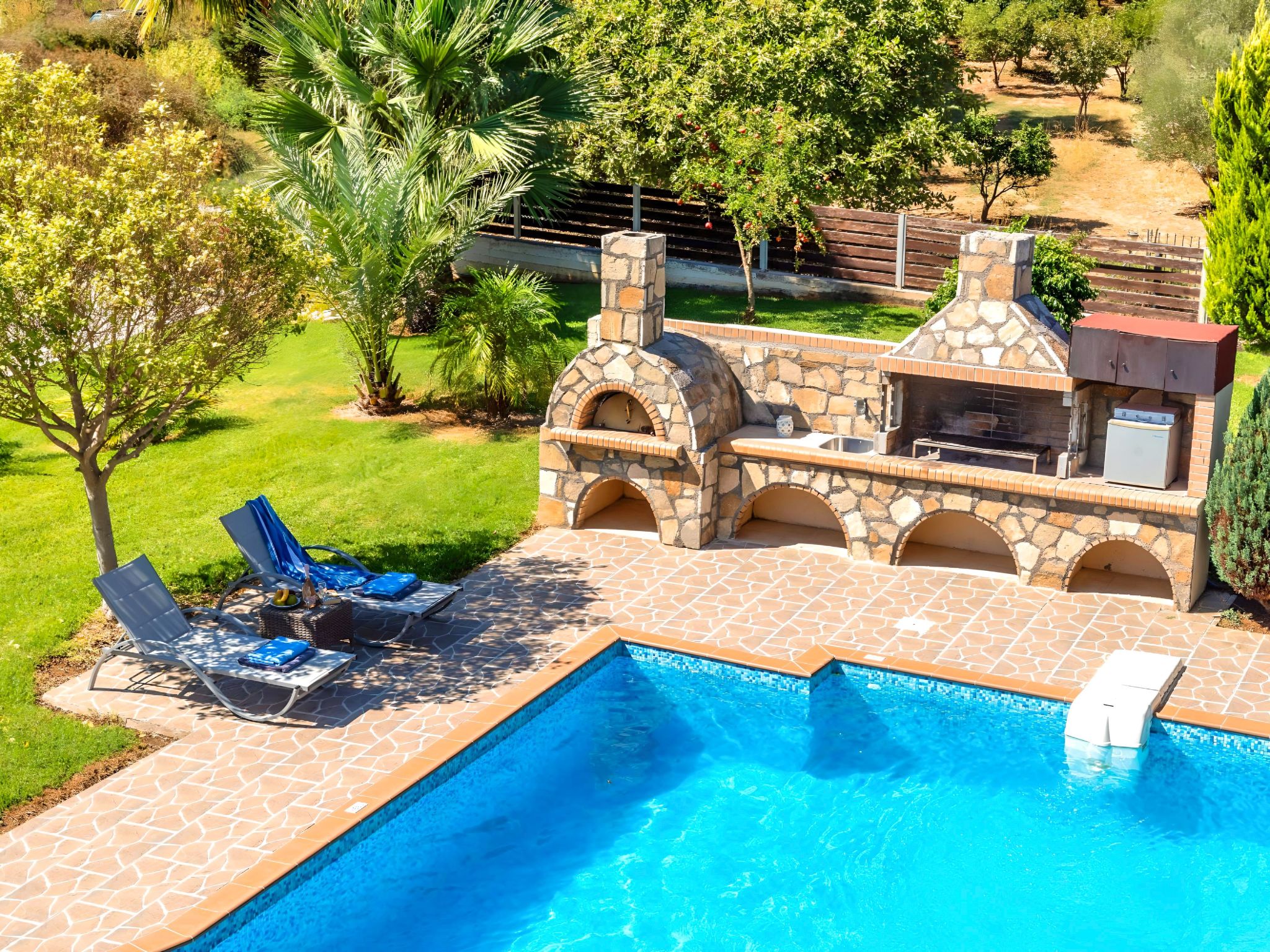 Mirsini Villa Privater Pool Jacuzzi-Binnen