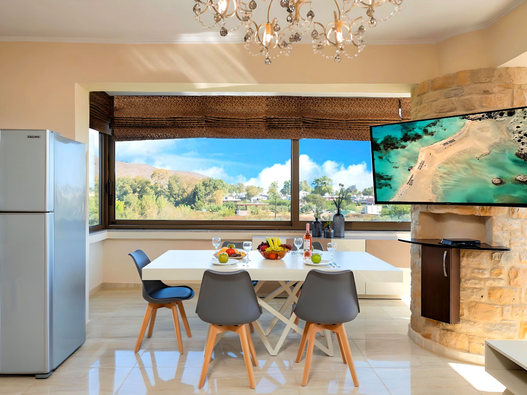 Mirsini Villa Privater Pool Jacuzzi-Binnen