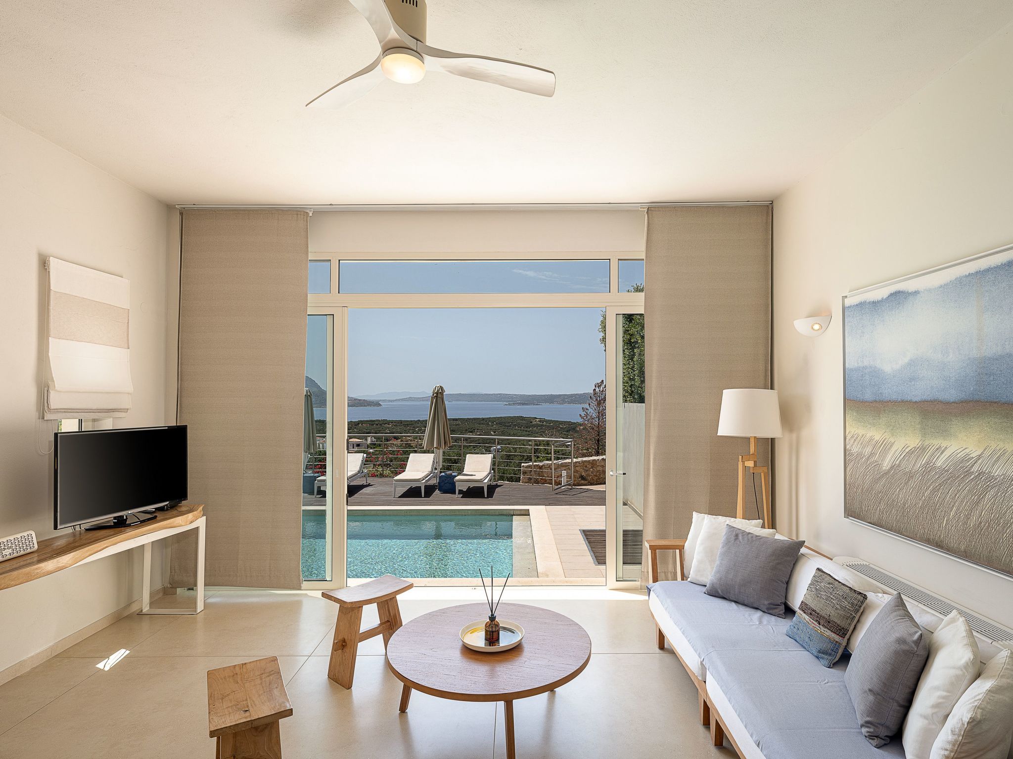 Adeste Seaview Villa II - Beheizter Pool, 900m zum Meer-Drinnen