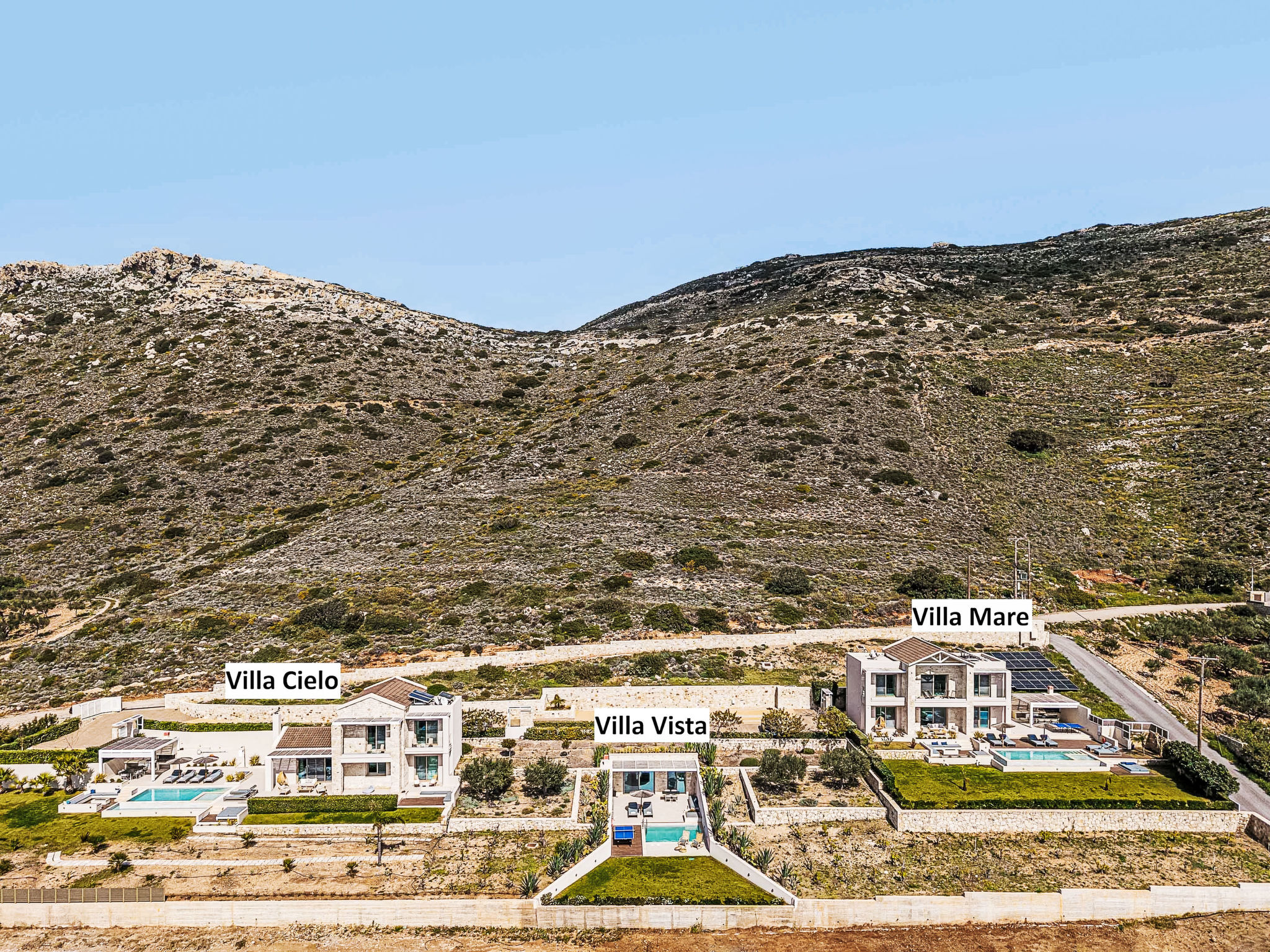 Villa Vista I''Free'' Beheizter Pool, atemberaubender Meerblick - Outside