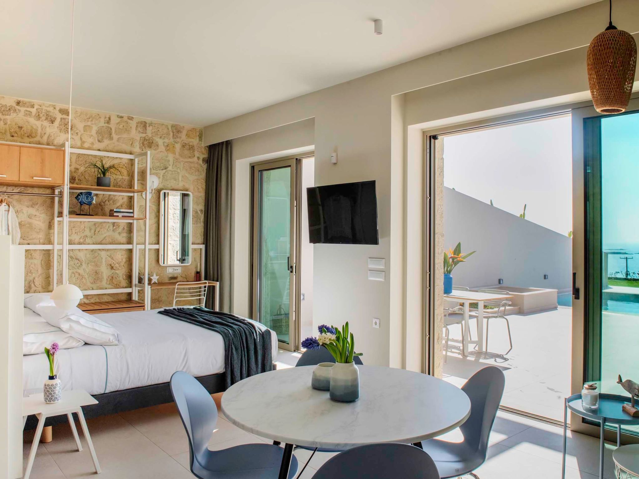 Villa Vista I''Free'' Beheizter Pool, atemberaubender Meerblick-Binnen