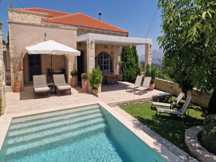 Artemis Apollonas Villa - Luxuriöse Flucht mit Pool