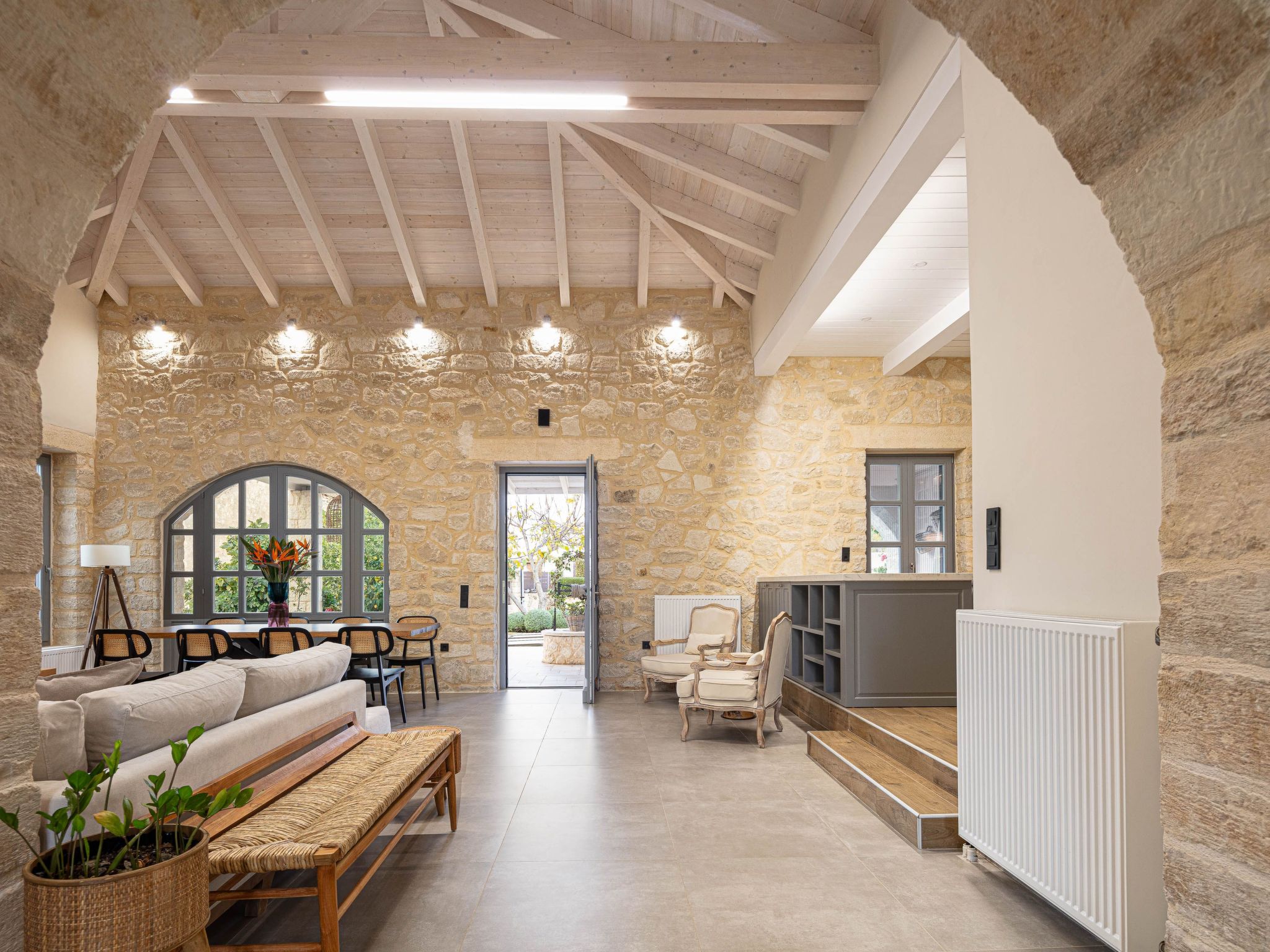 Artemis Apollonas Villa - Luxuriöse Flucht mit Pool-Binnen