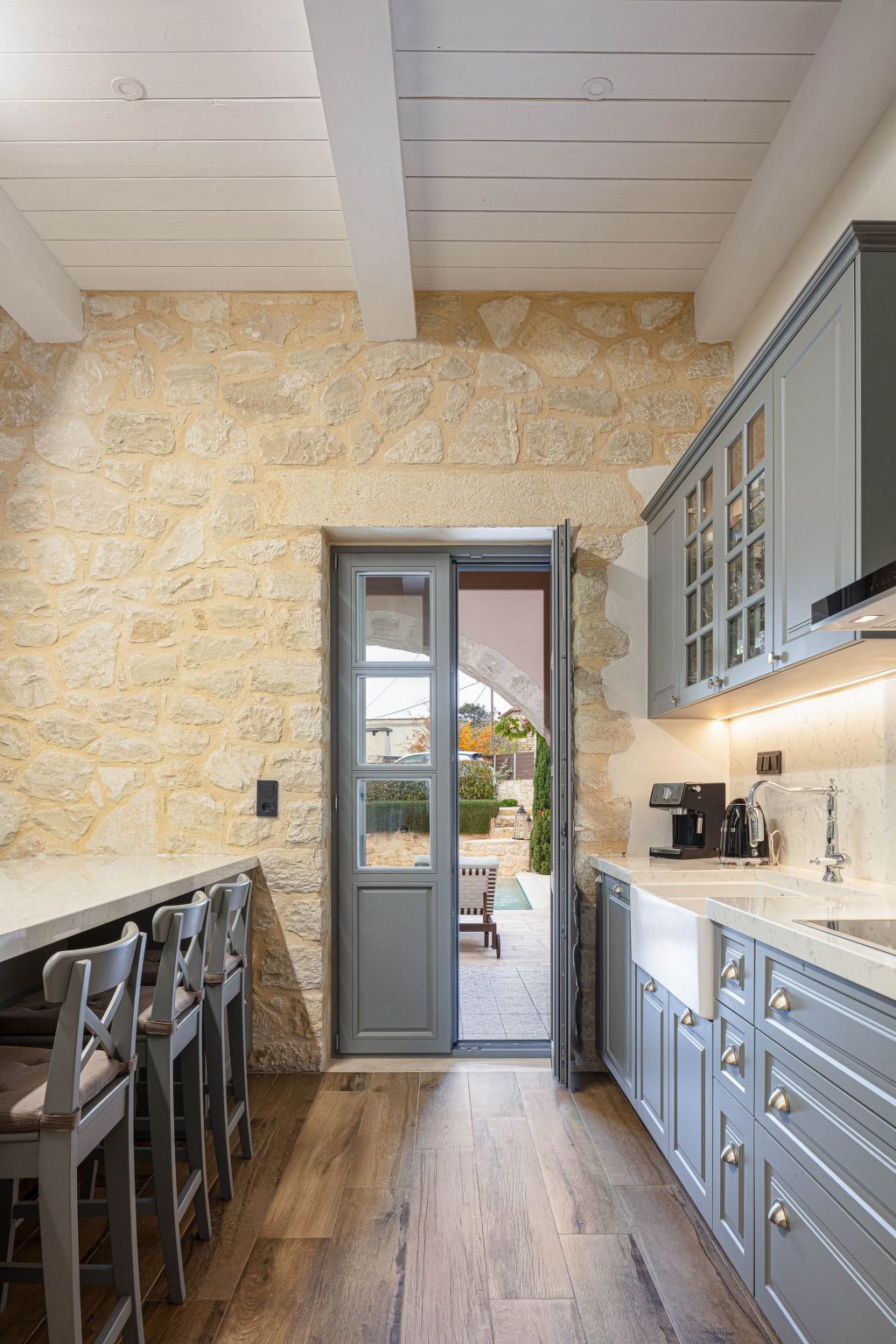 Artemis Apollonas Villa - Luxuriöse Flucht mit Pool-Binnen