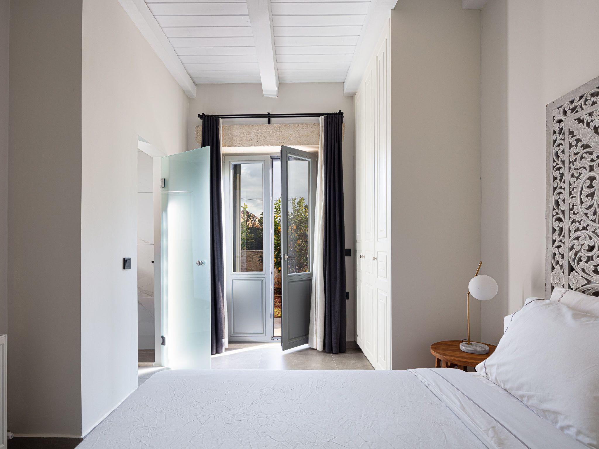 Artemis Apollonas Villa - Luxuriöse Flucht mit Pool-Binnen