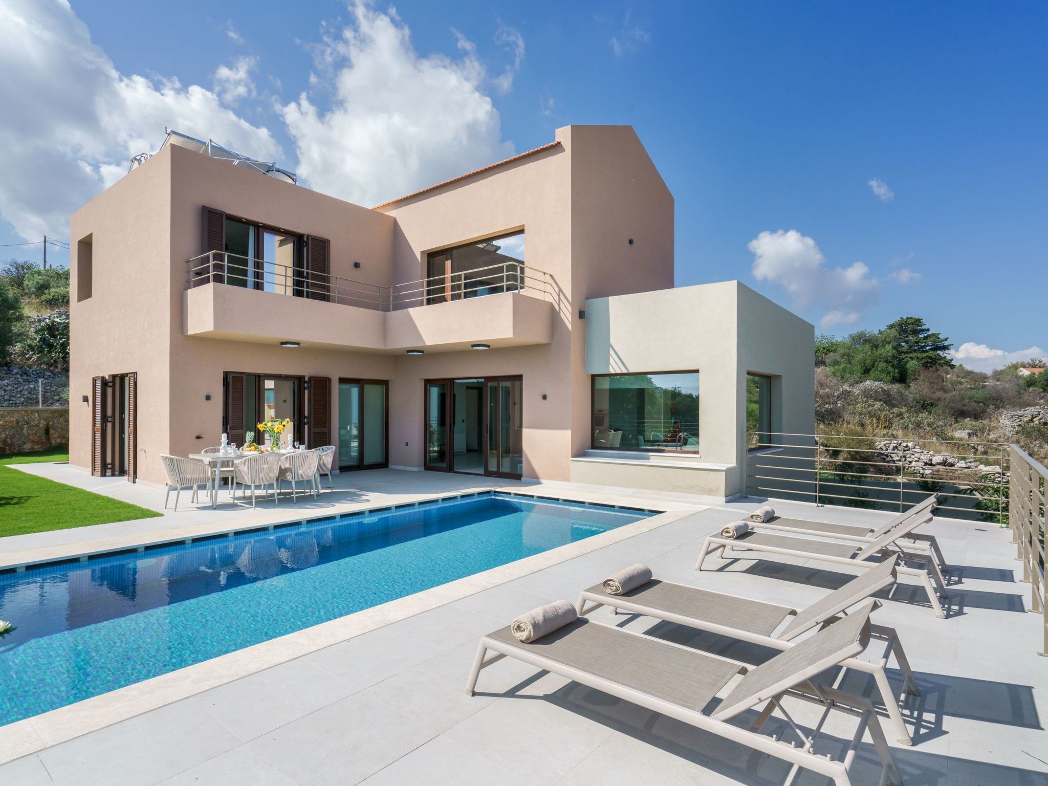 Villa Alya I "Beheizter" Pool, Luxus und Meerblick-Binnen