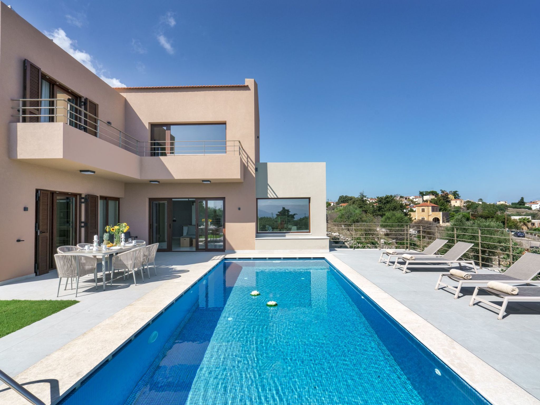 Villa Alya I "Beheizter" Pool, Luxus und Meerblick-Binnen