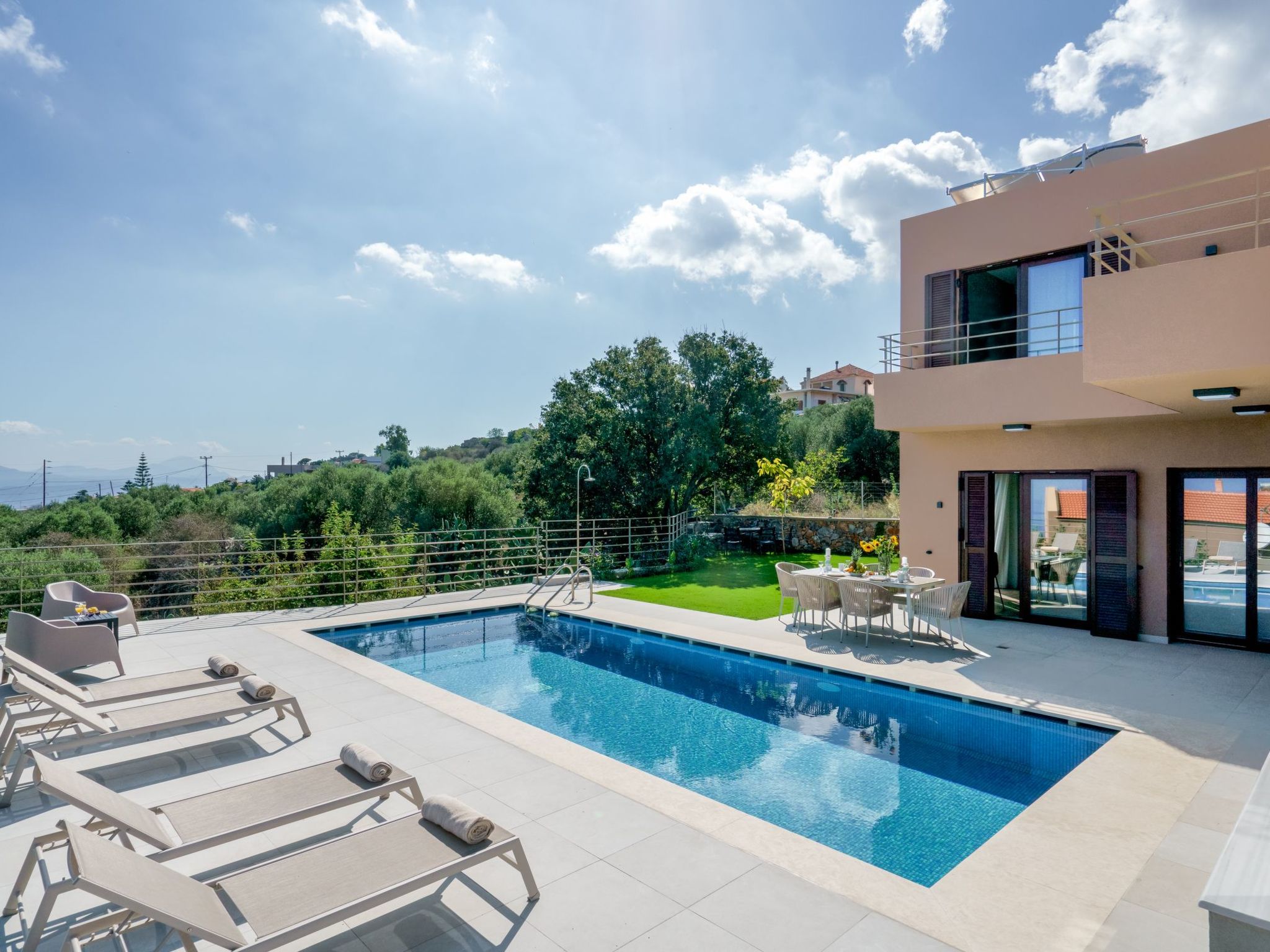 Villa Alya I "Beheizter" Pool, Luxus und Meerblick-Binnen