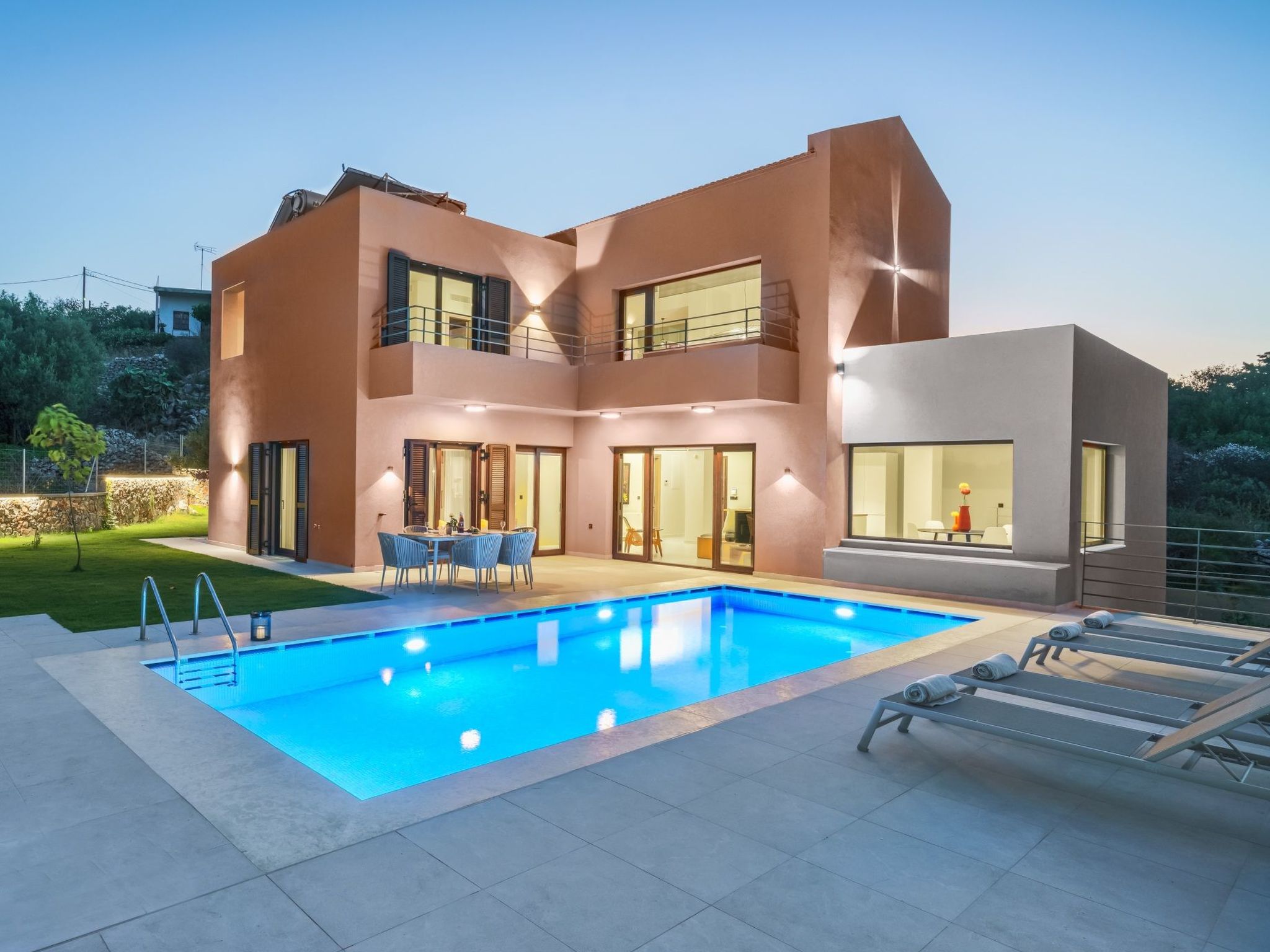 Villa Alya I "Beheizter" Pool, Luxus und Meerblick-Binnen