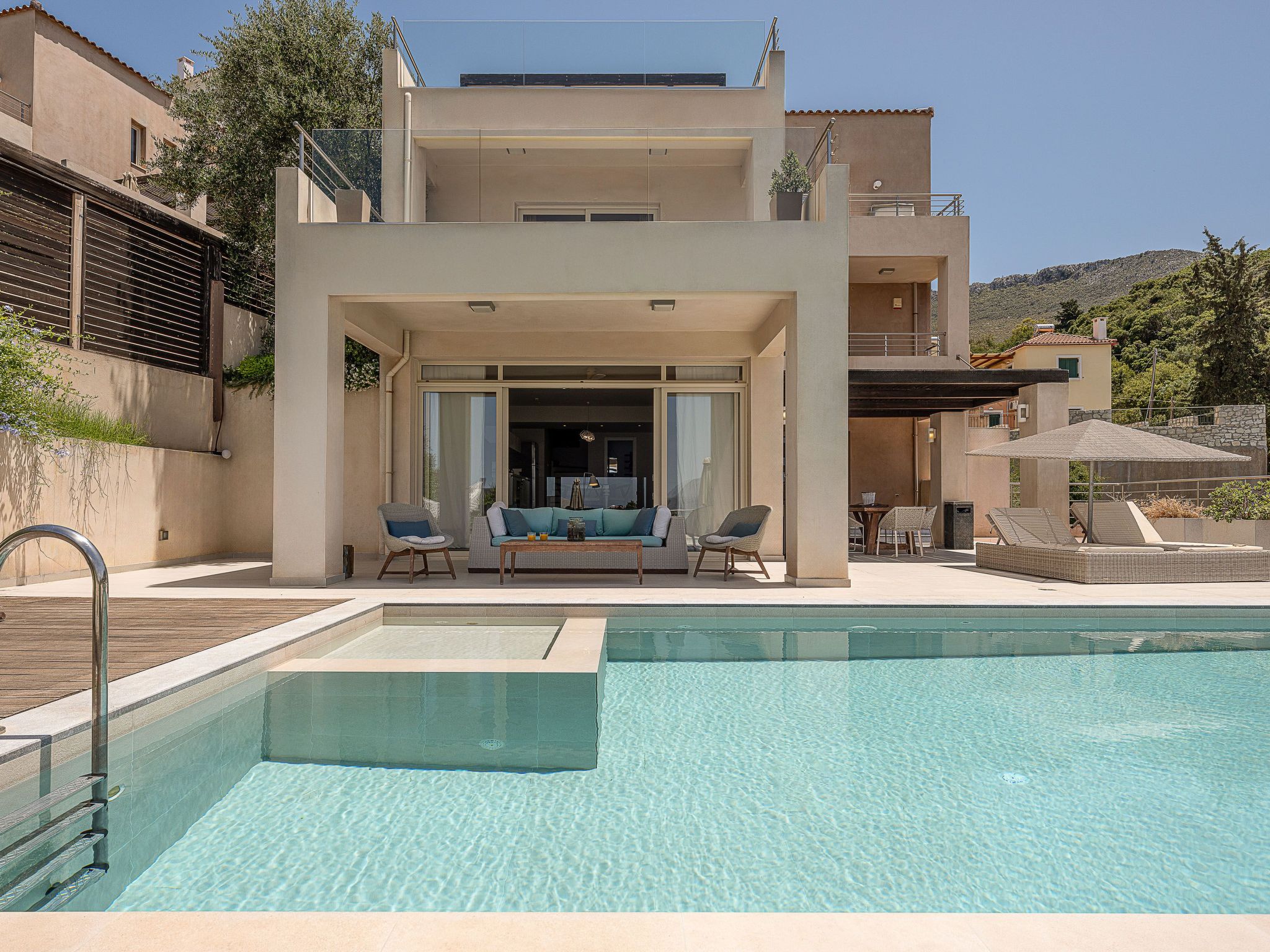 Adeste Seaview Villa III-Pool, Whirlpool, 900m zum Meer-Binnen