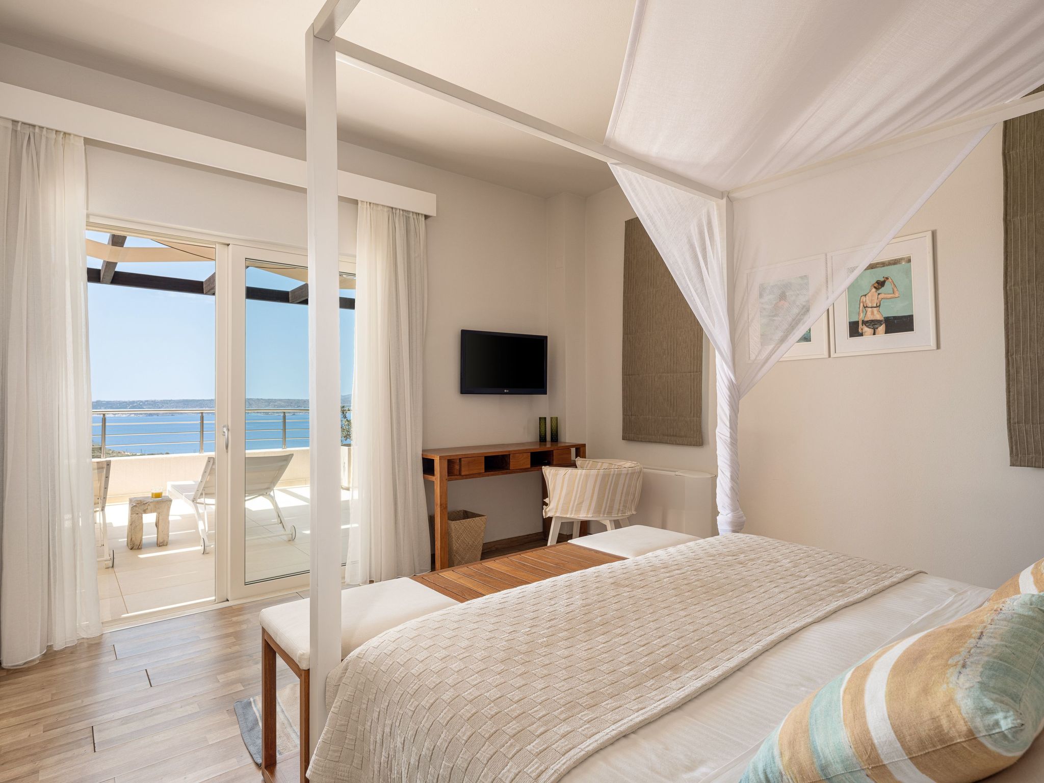 Adeste Seaview Villa III-Pool, Whirlpool, 900m zum Meer-Binnen