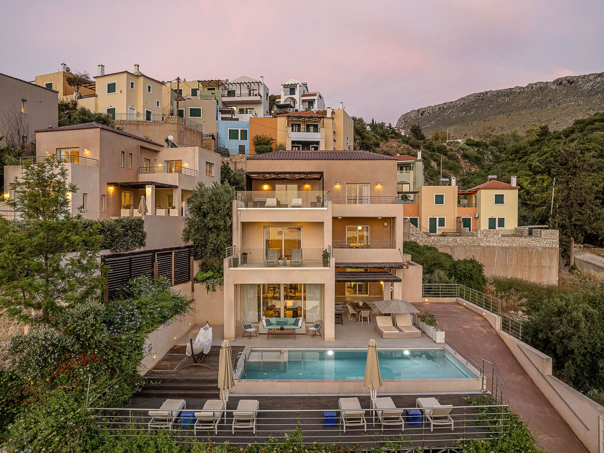 Adeste Seaview Villa III-Pool, Whirlpool, 900m zum Meer-Binnen