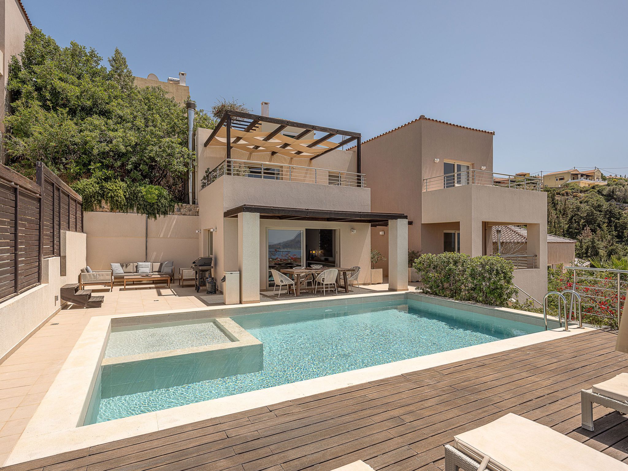 Adeste Seaview Villa I l Pool, BBQ und 900m zum Meer-Binnen