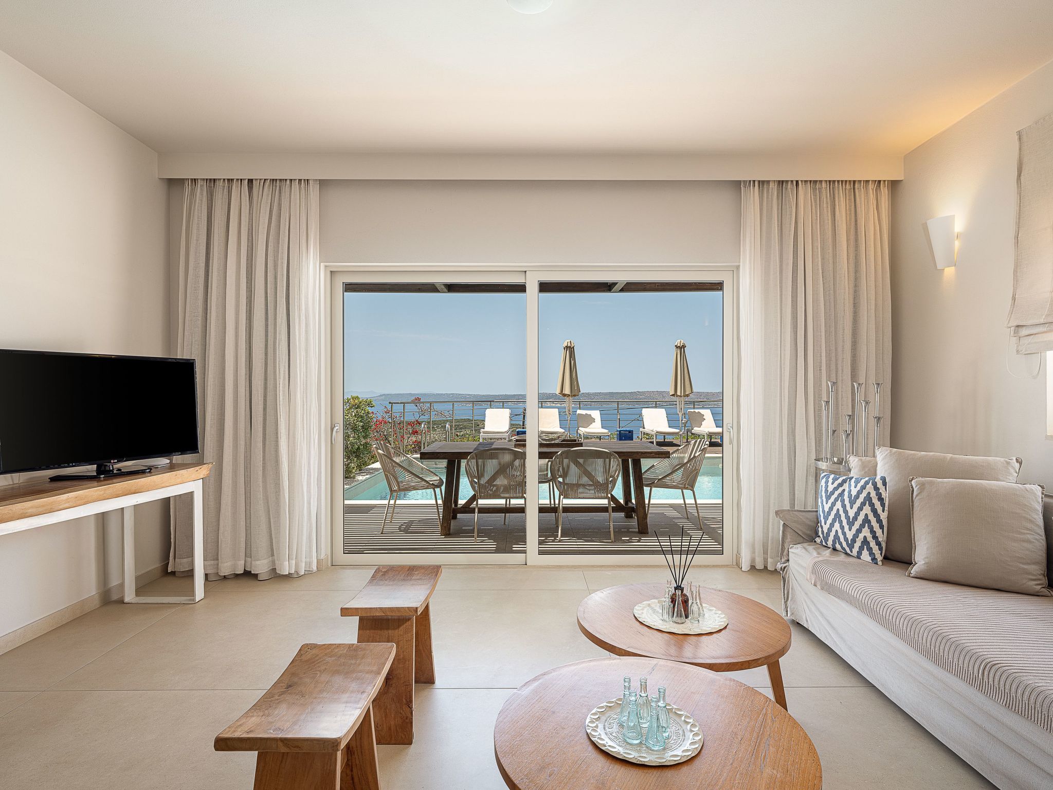 Adeste Seaview Villa I l Pool, BBQ und 900m zum Meer-Binnen