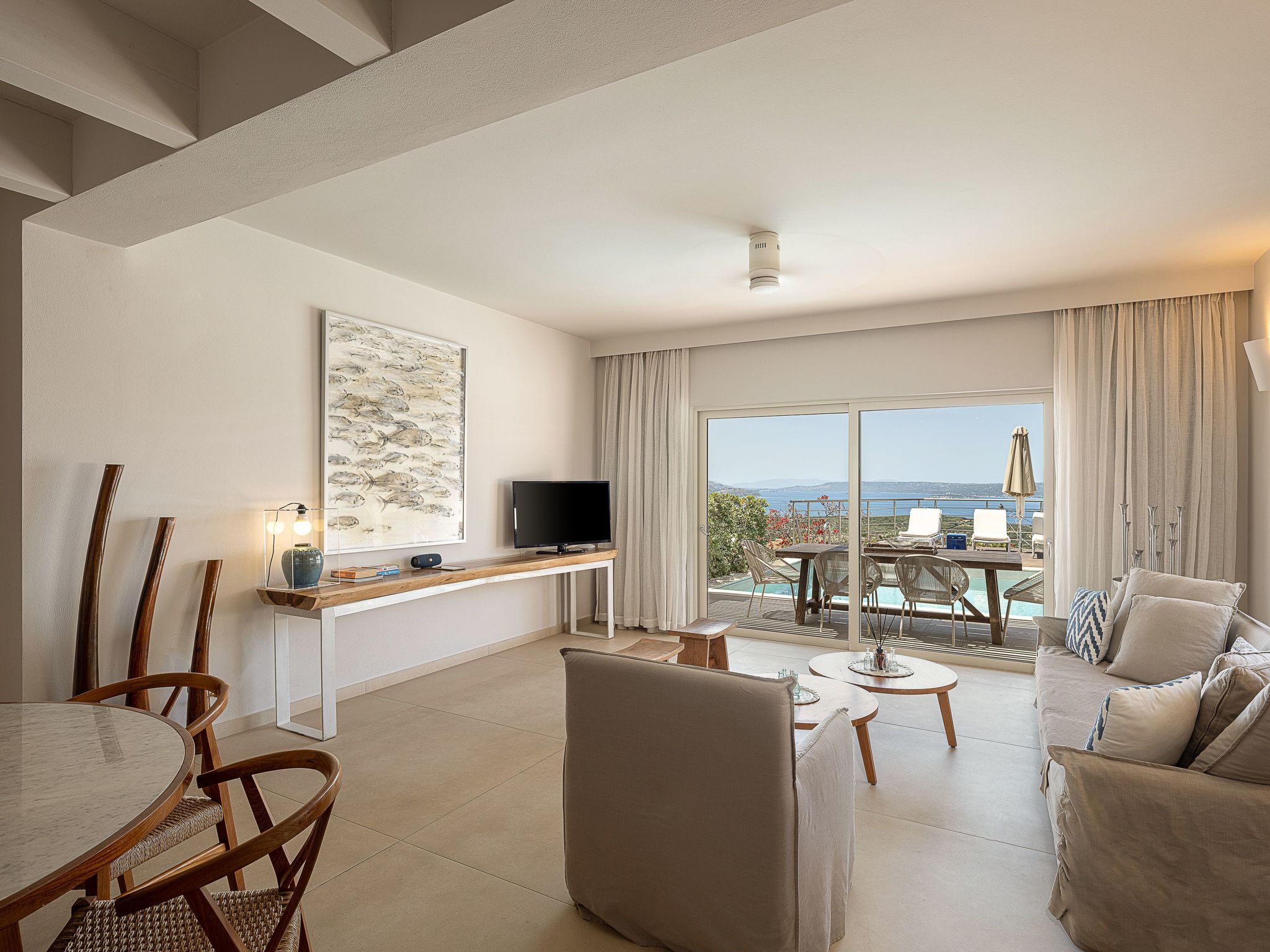 Adeste Seaview Villa I l Pool, BBQ und 900m zum Meer-Binnen