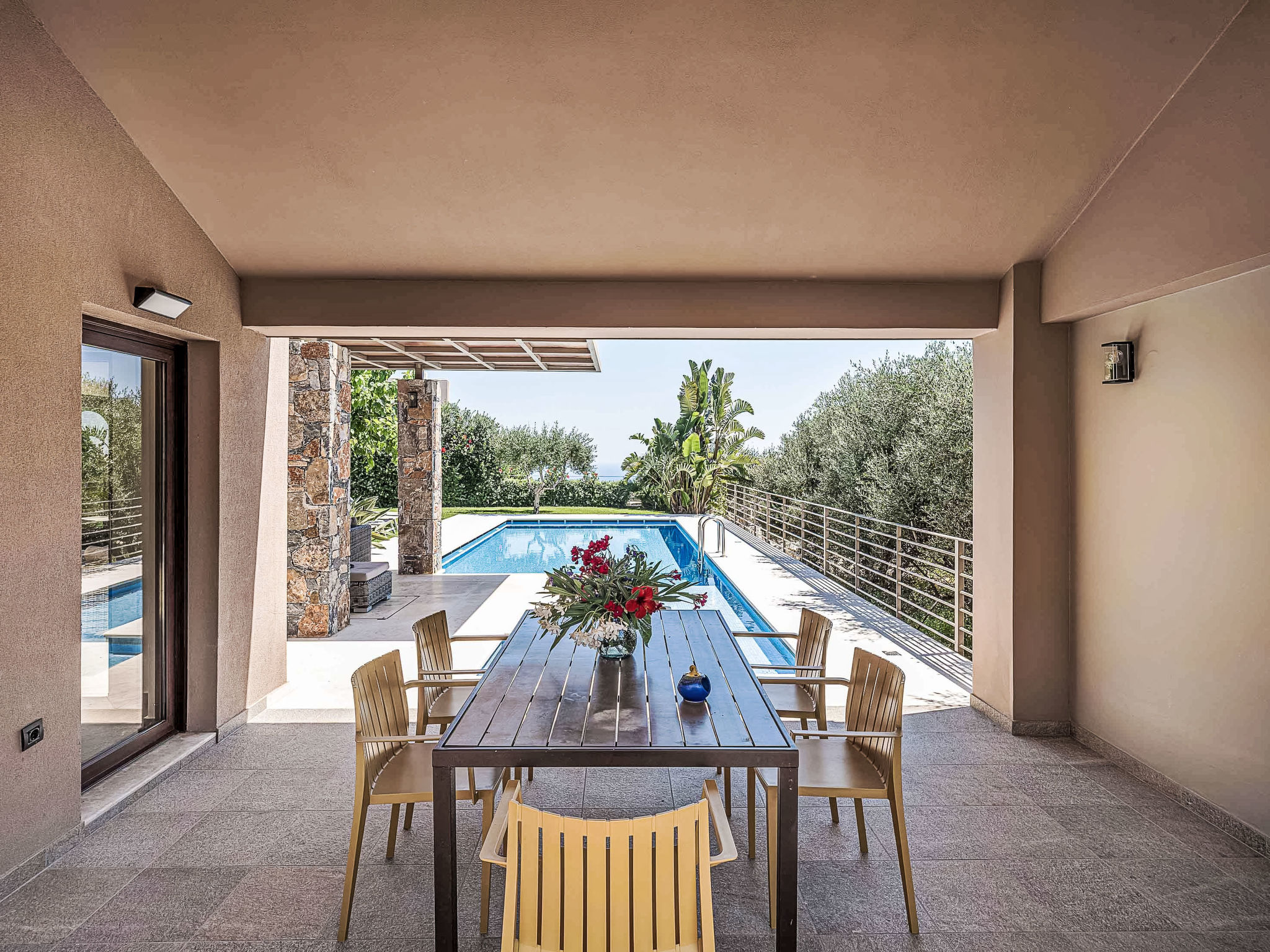 Villa Fos - Privater Pool, Eleganz und Meerblick
