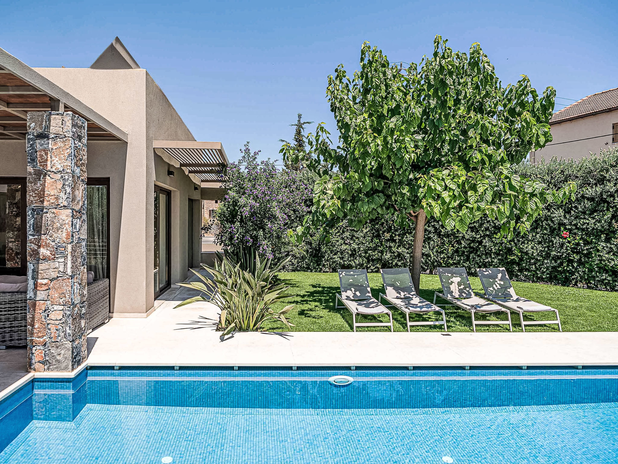 Villa Fos - Privater Pool, Eleganz und Meerblick - Outside