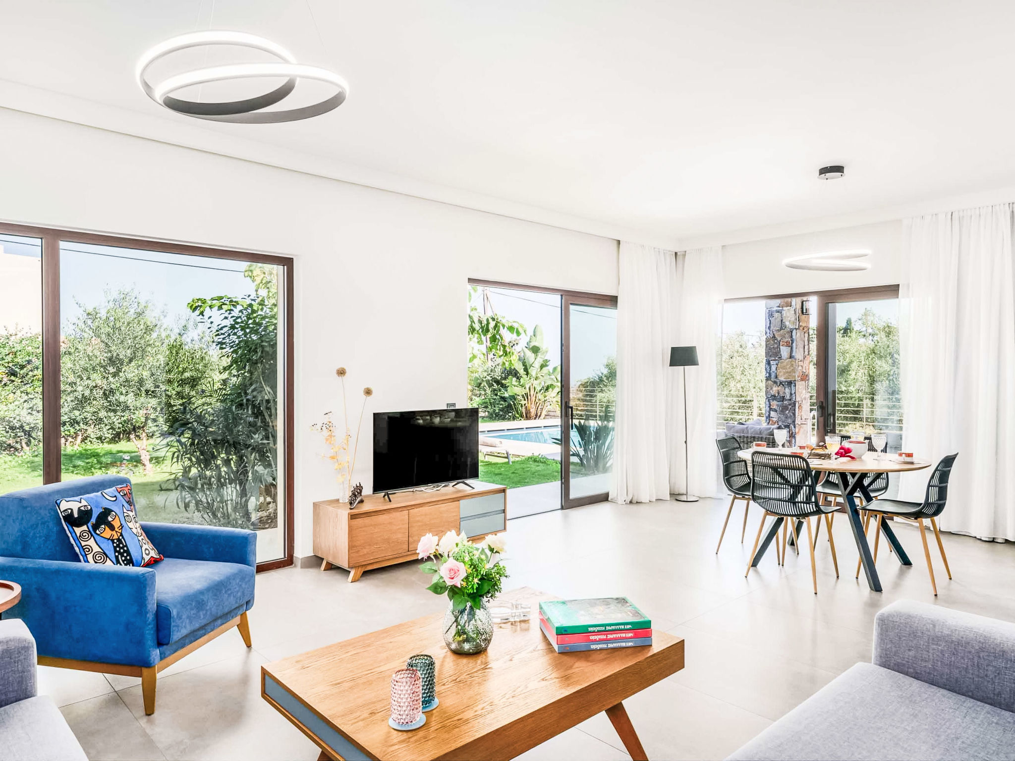 Villa Fos - Privater Pool, Eleganz und Meerblick - Inside