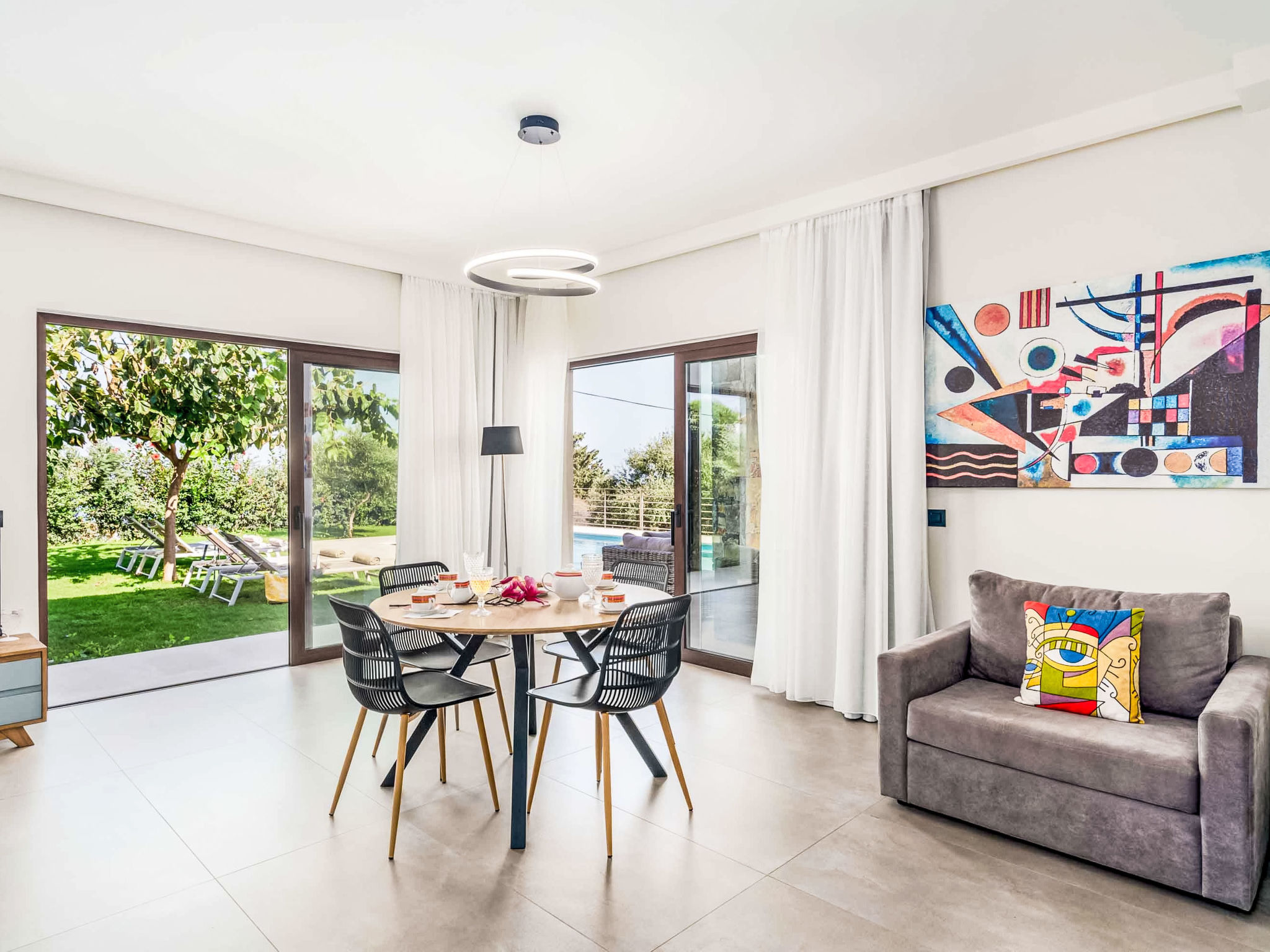 Villa Fos - Privater Pool, Eleganz und Meerblick - Inside