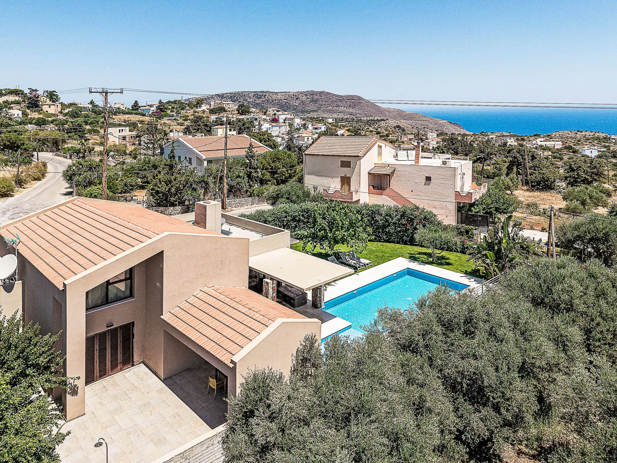 Villa Fos - Privater Pool, Eleganz und Meerblick - Outside