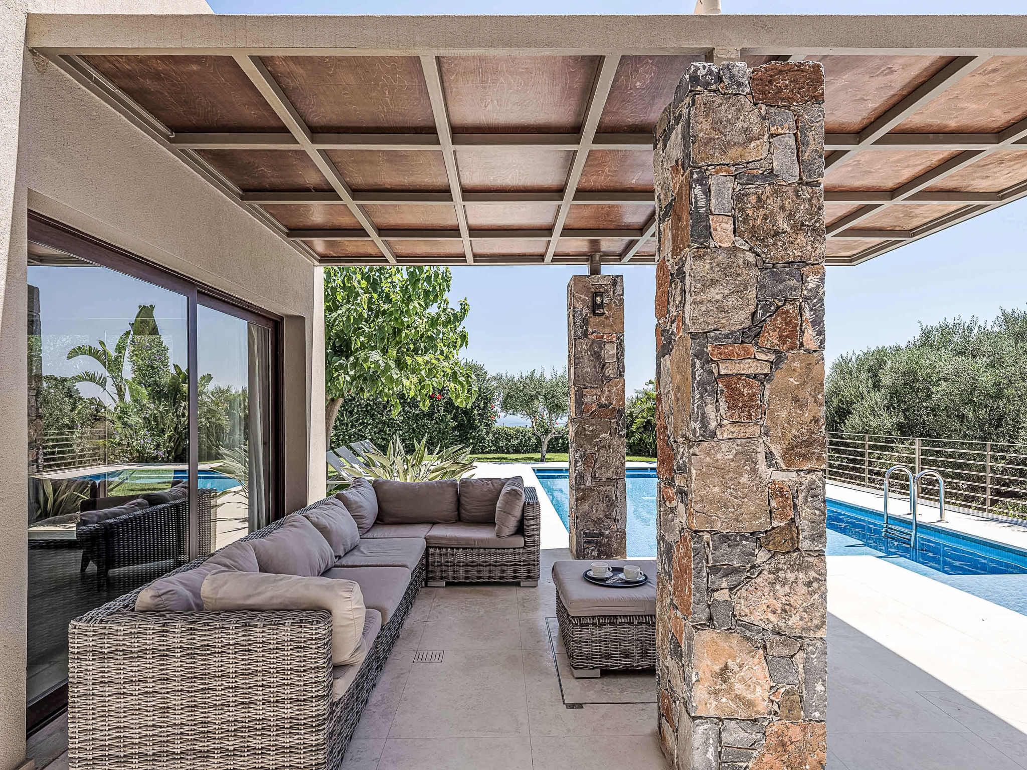 Villa Fos - Privater Pool, Eleganz und Meerblick - Outside