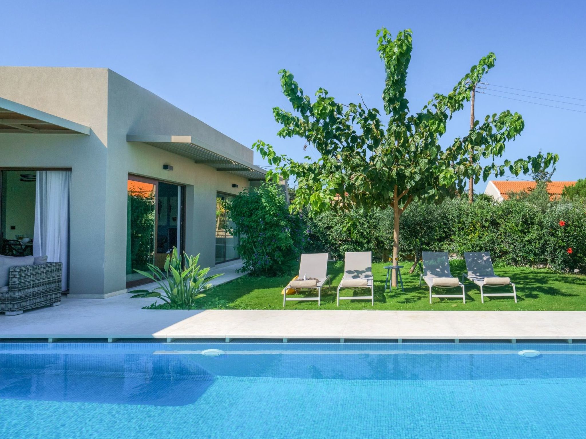 Villa Fos - Privater Pool, Eleganz und Meerblick-Binnen