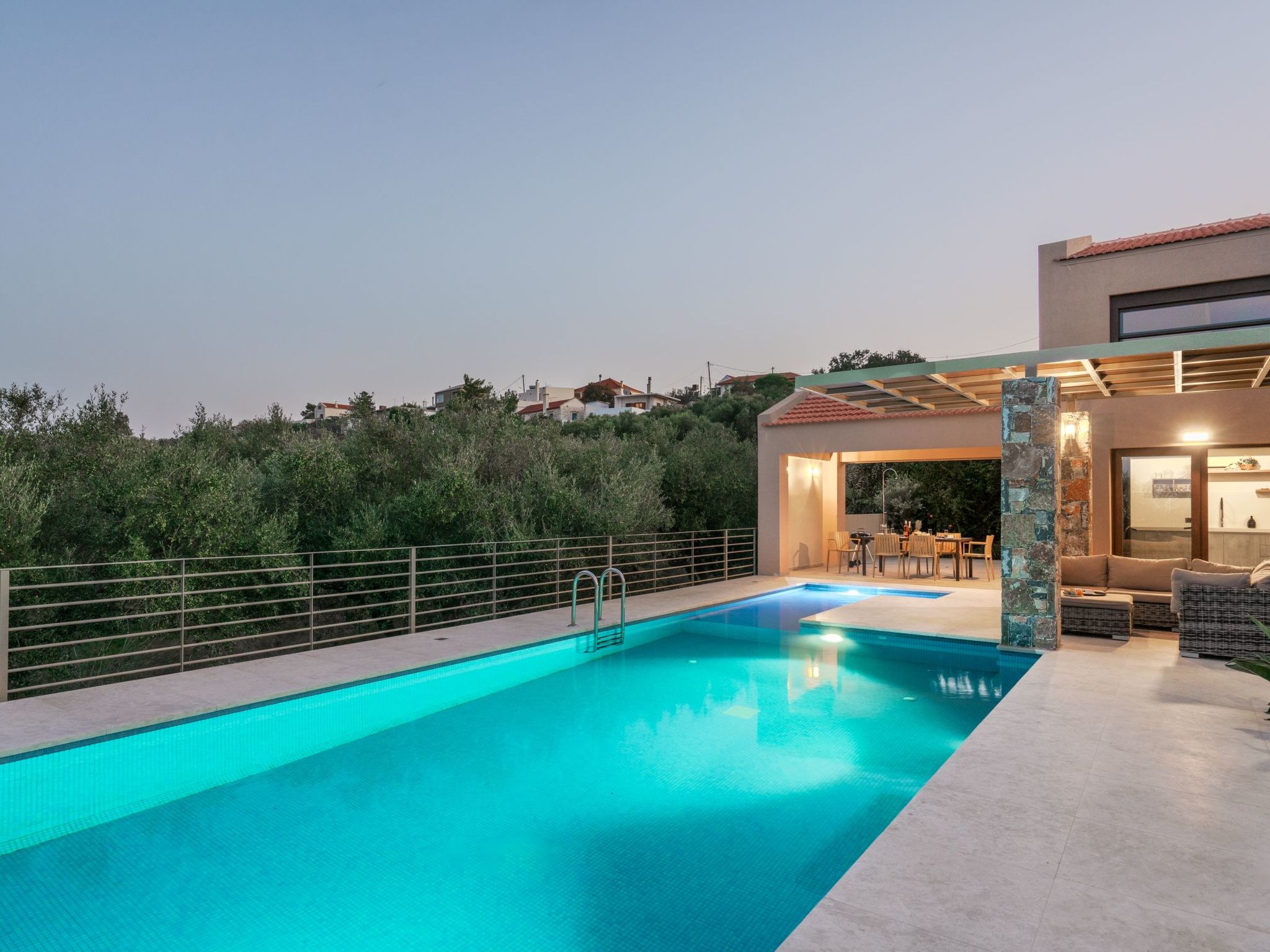 Villa Fos - Privater Pool, Eleganz und Meerblick-Binnen
