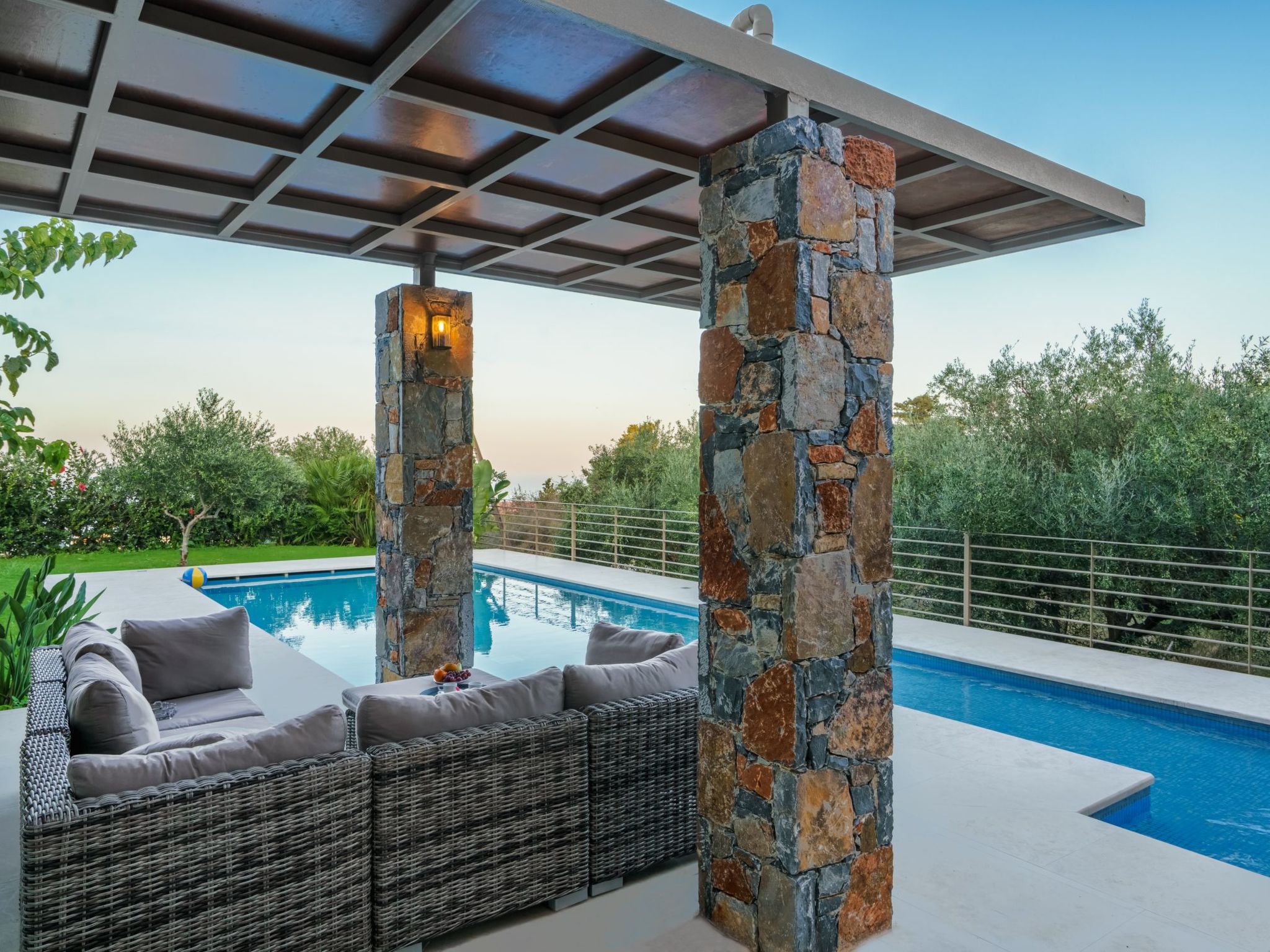 Villa Fos - Privater Pool, Eleganz und Meerblick-Binnen