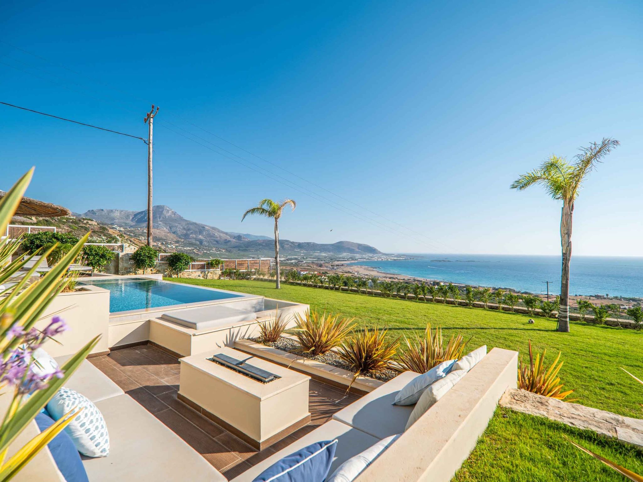 Villa Mare I ''Free'' Beheizter Pool, Unendlich blau-Binnen